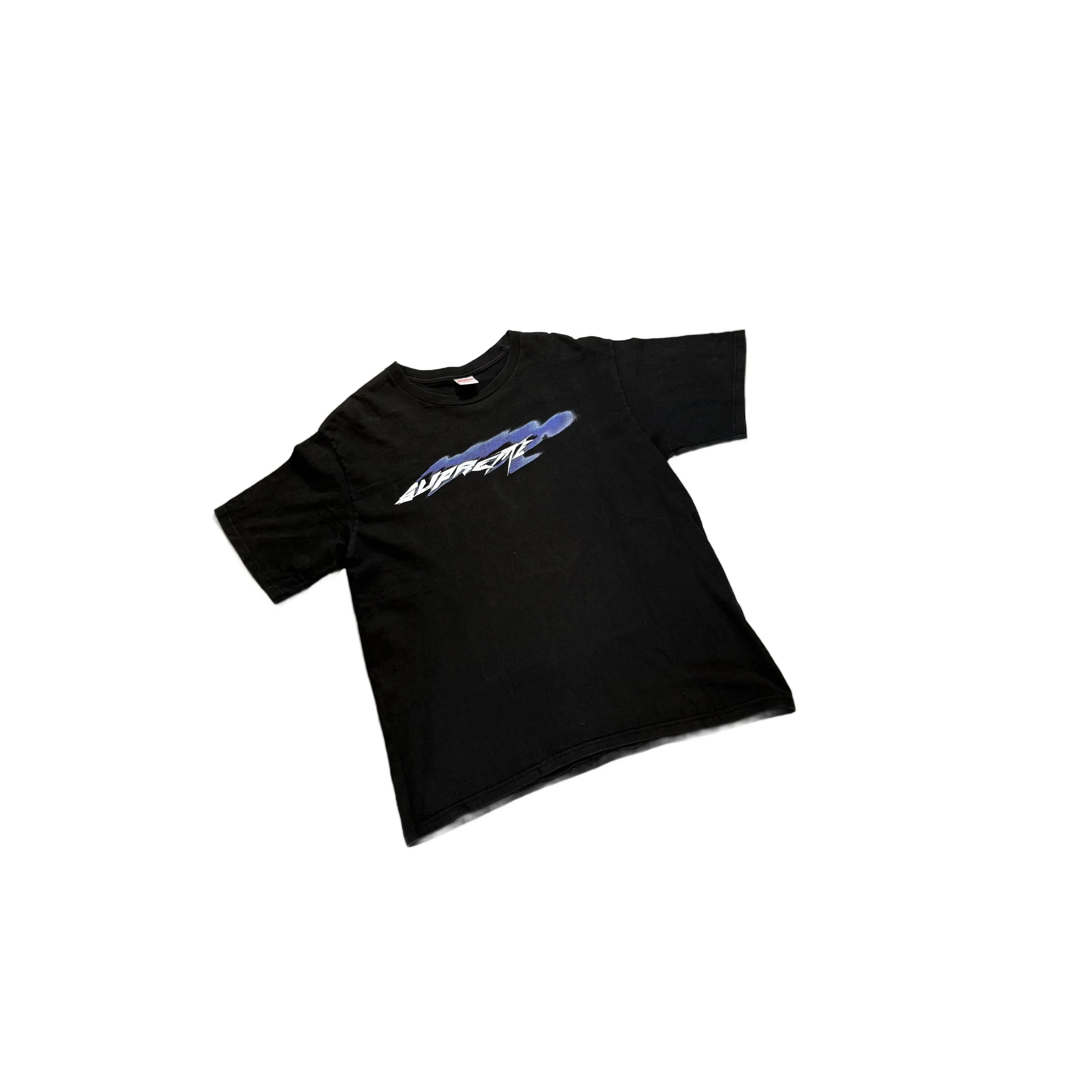 Black Supreme Tee - L