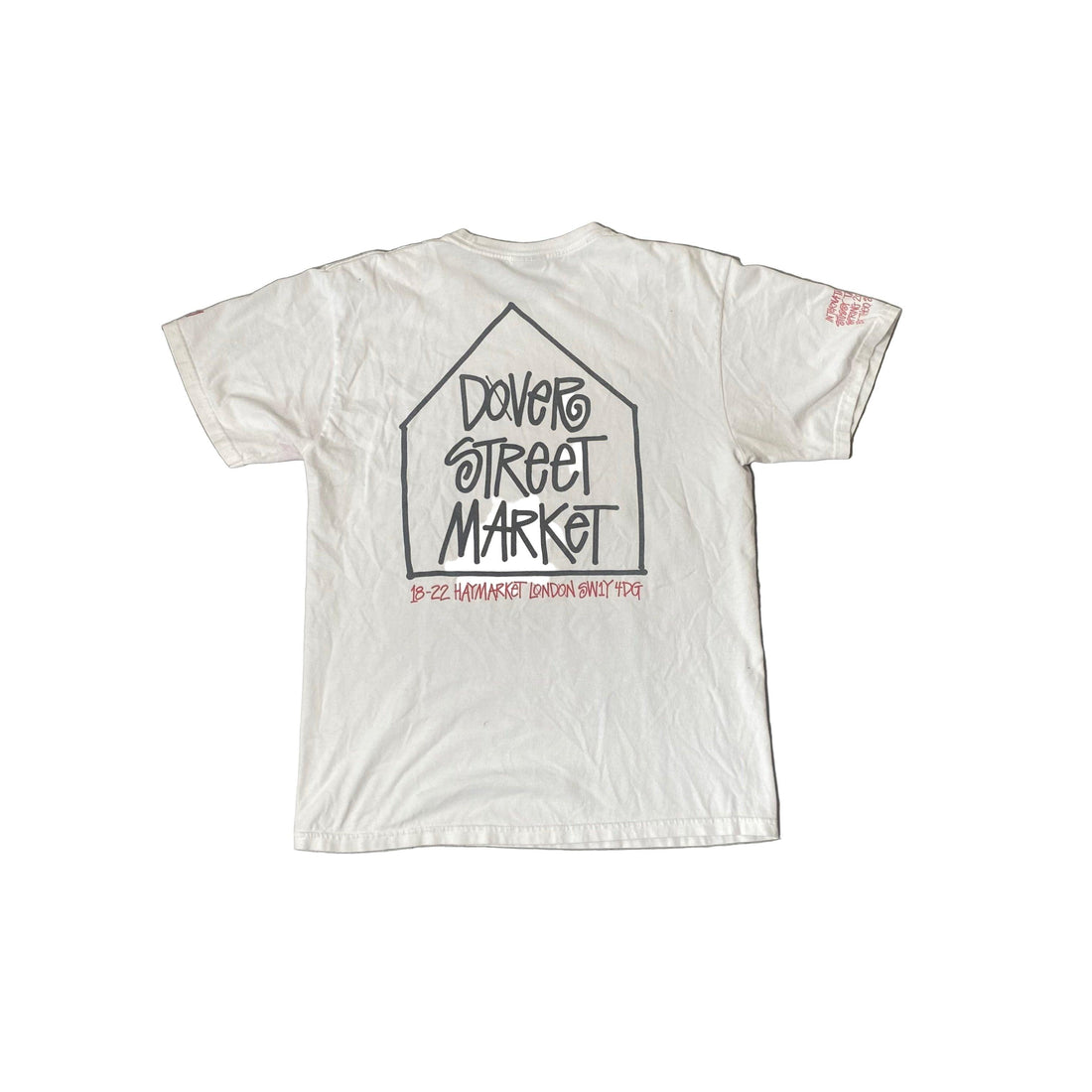 White Stussy x Dover Street Market (DSM) Tee - M