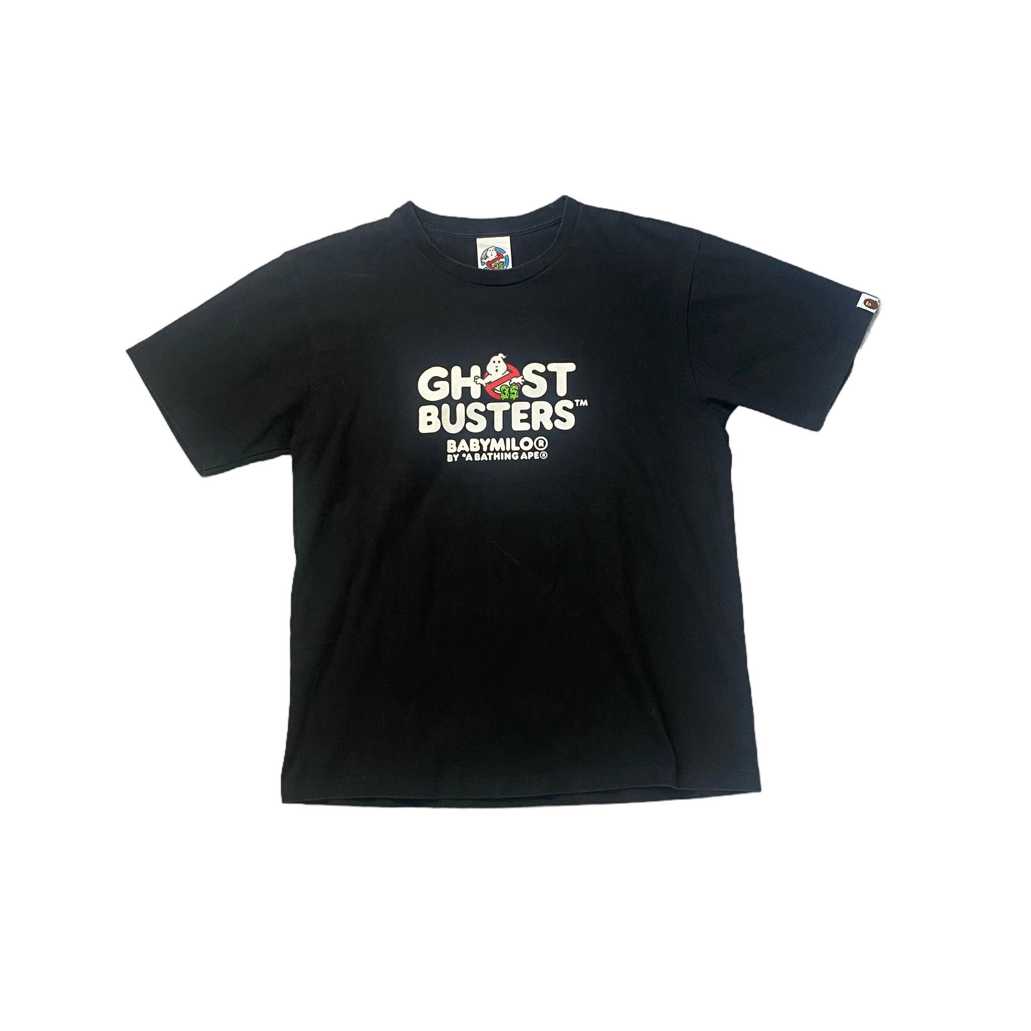 Black A Bathing Ape (BAPE) x Ghostbusters Tee - L