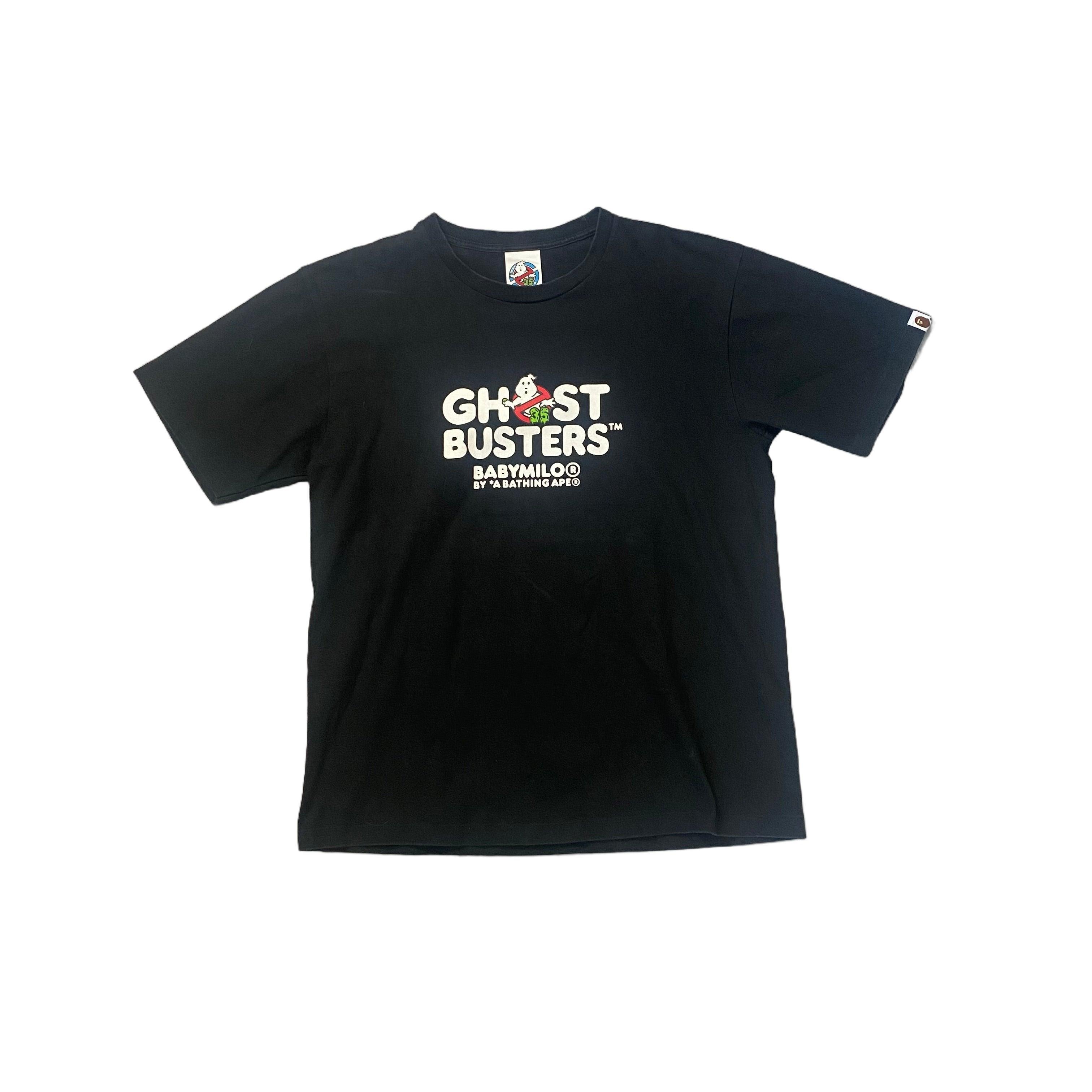 Black A Bathing Ape (BAPE) x Ghostbusters Tee - L