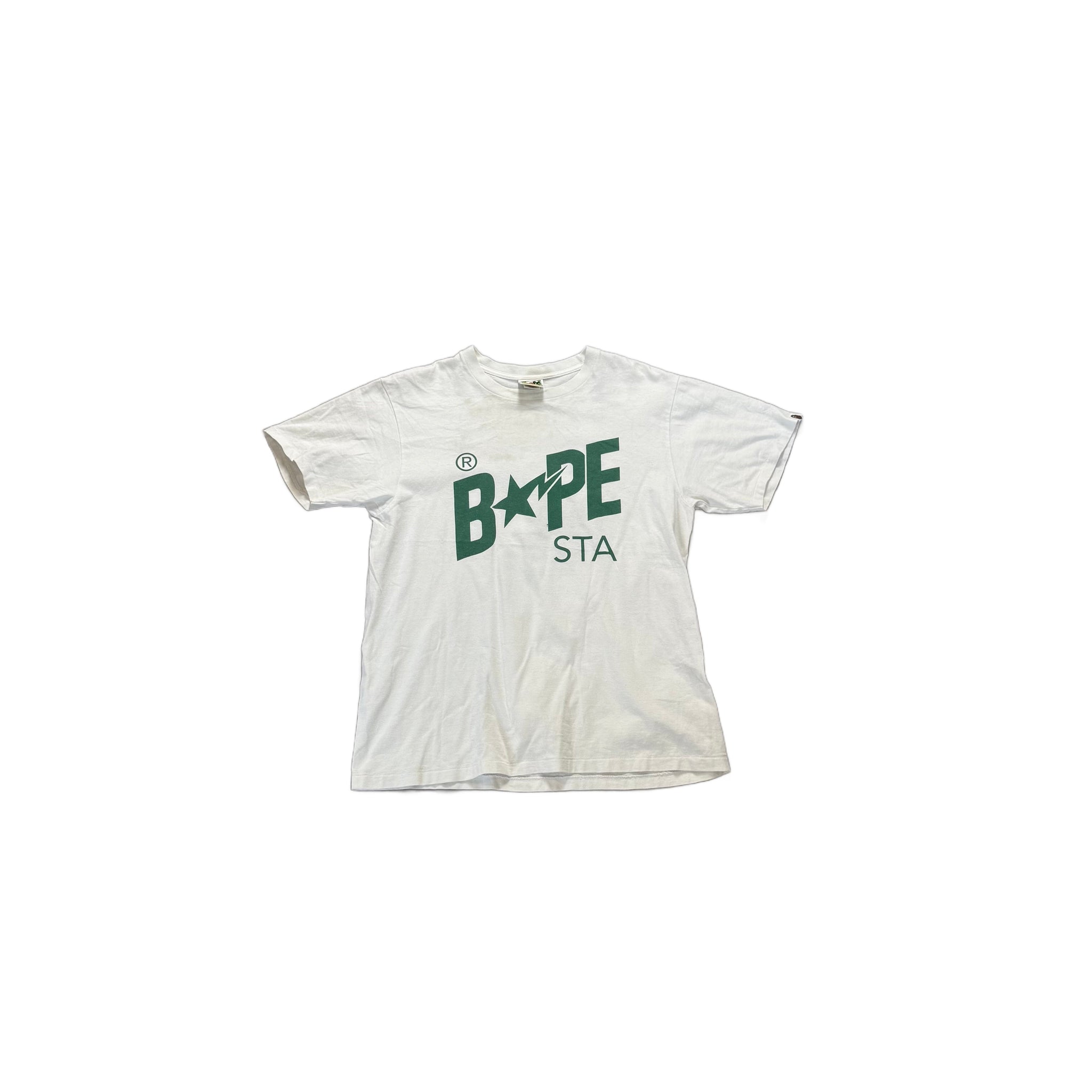 White A Bathing Ape (BAPE) Tee - L