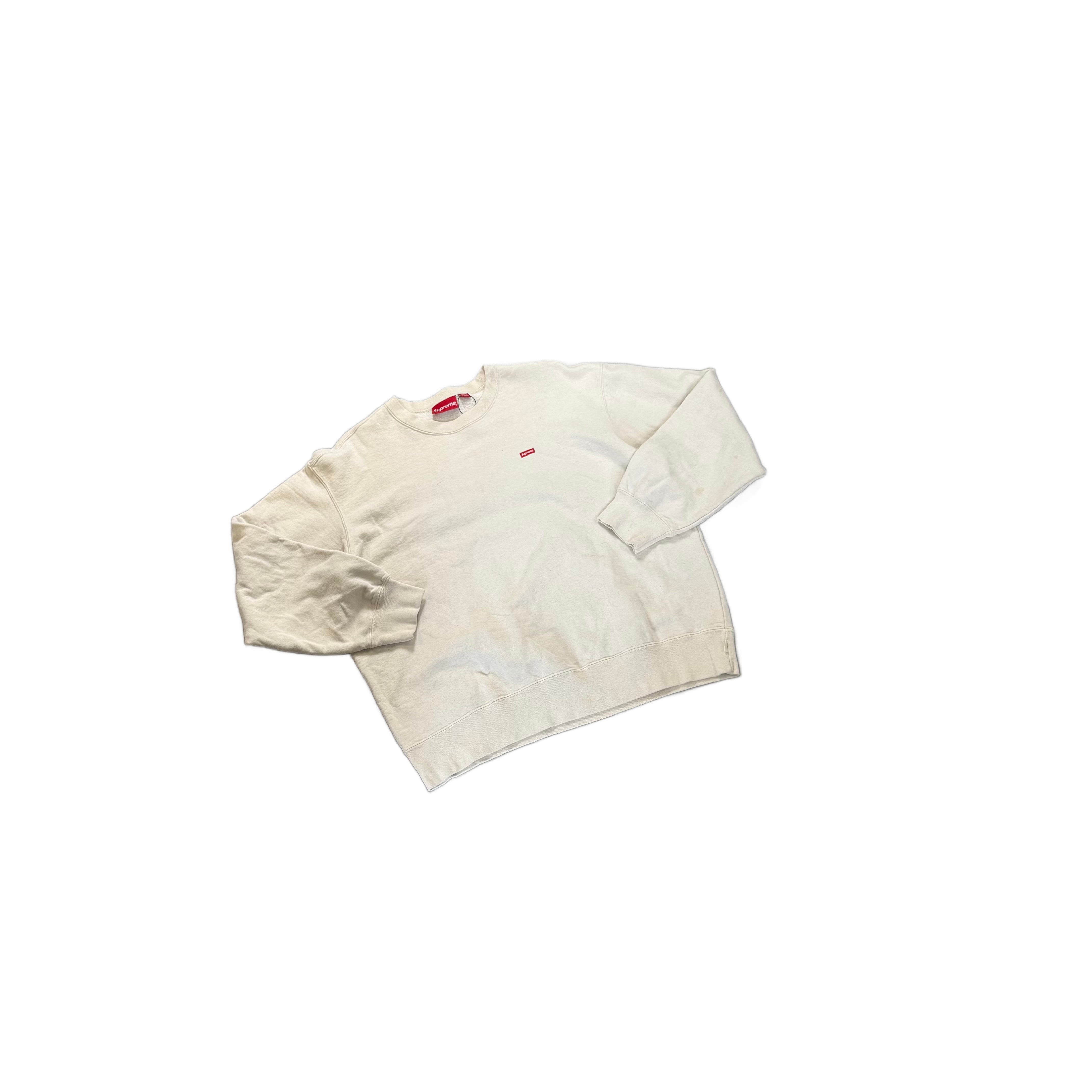 White Supreme Sweatshirt - M