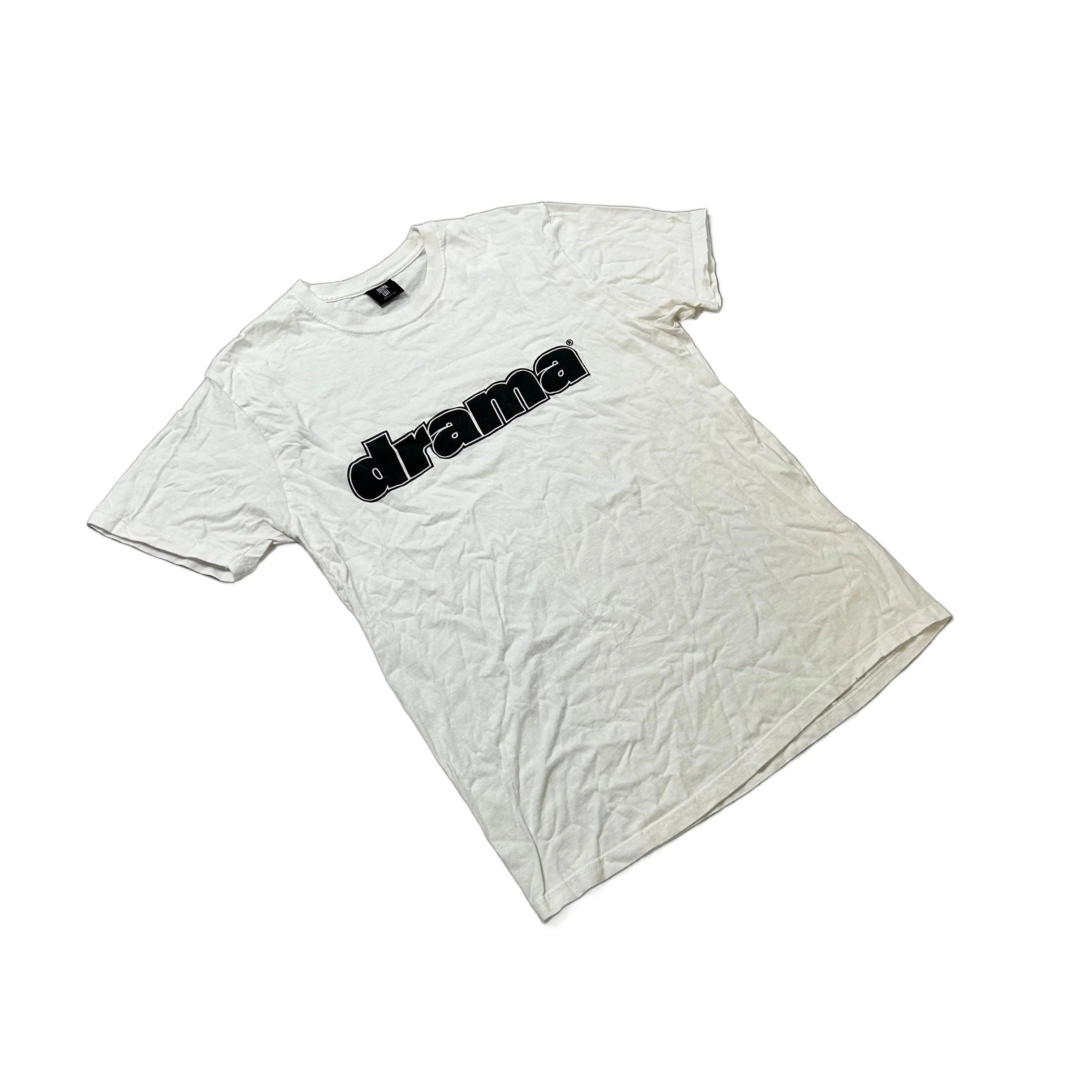 White Drama Call Tee - L