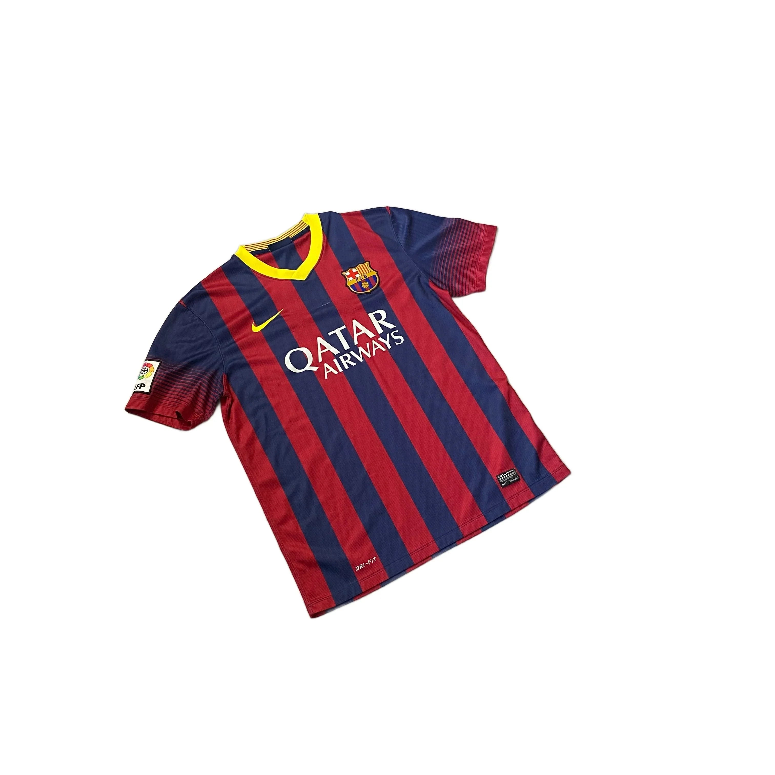 2013 - 14 Barcelona Home Shirt - L