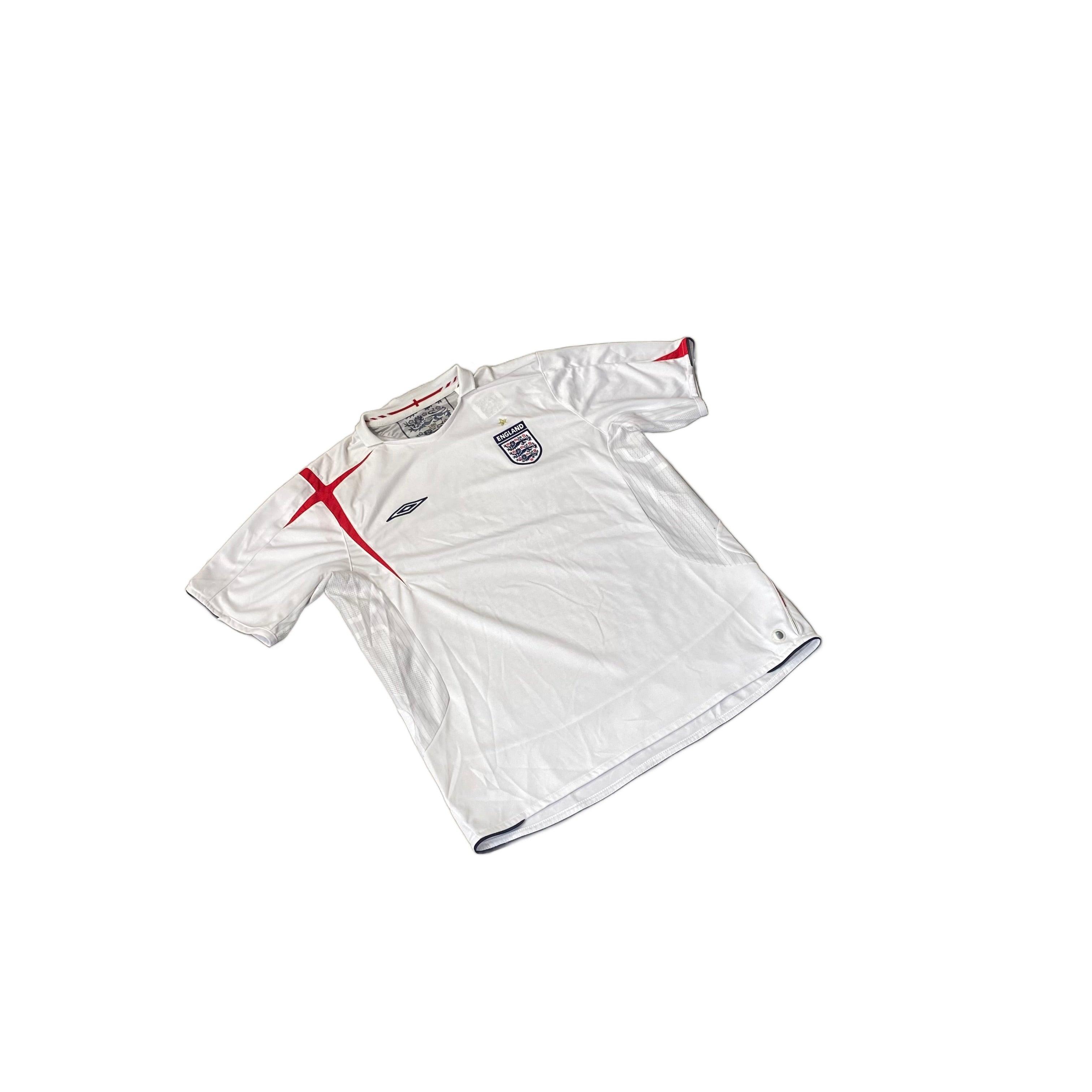 2005 - 07 England Home Shirt - XL