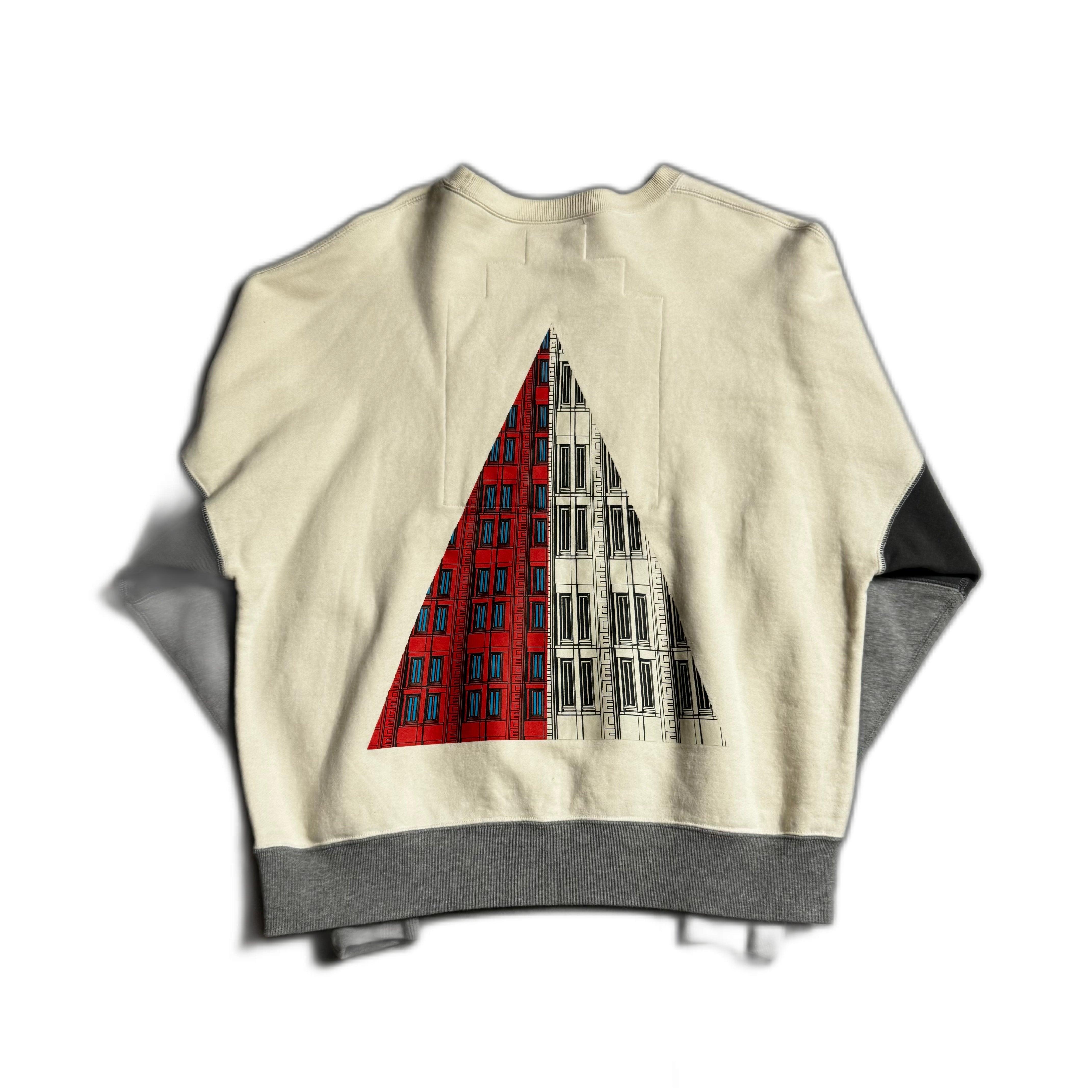 Cream + Grey Cav Empt Sweatshirt - L