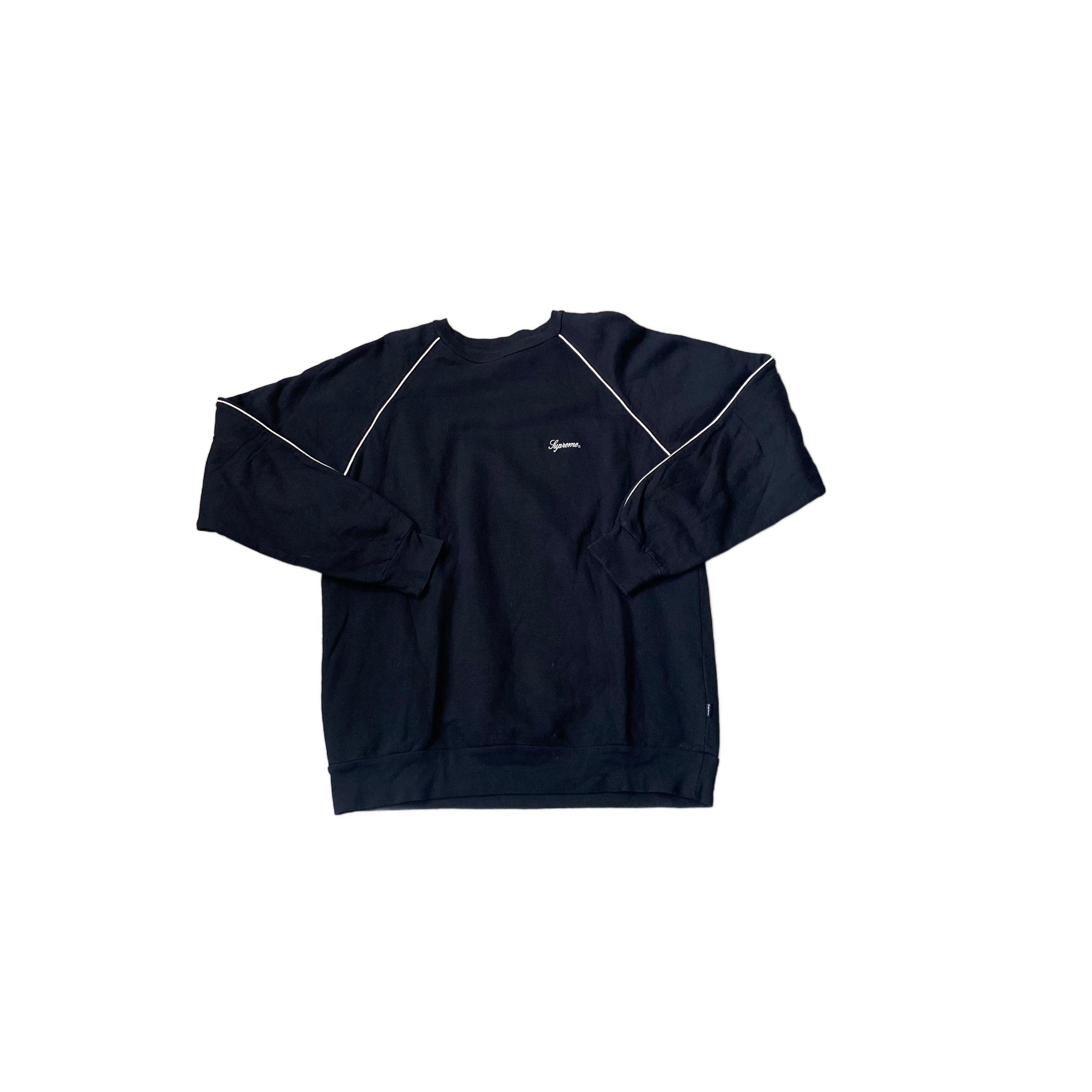 Black Supreme Sweatshirt - L