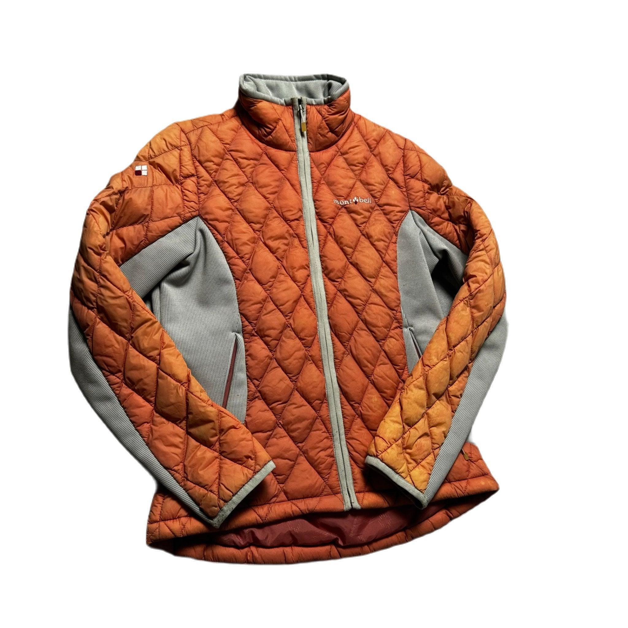 Orange/ Pink Montbell Puffer Coat - XS
