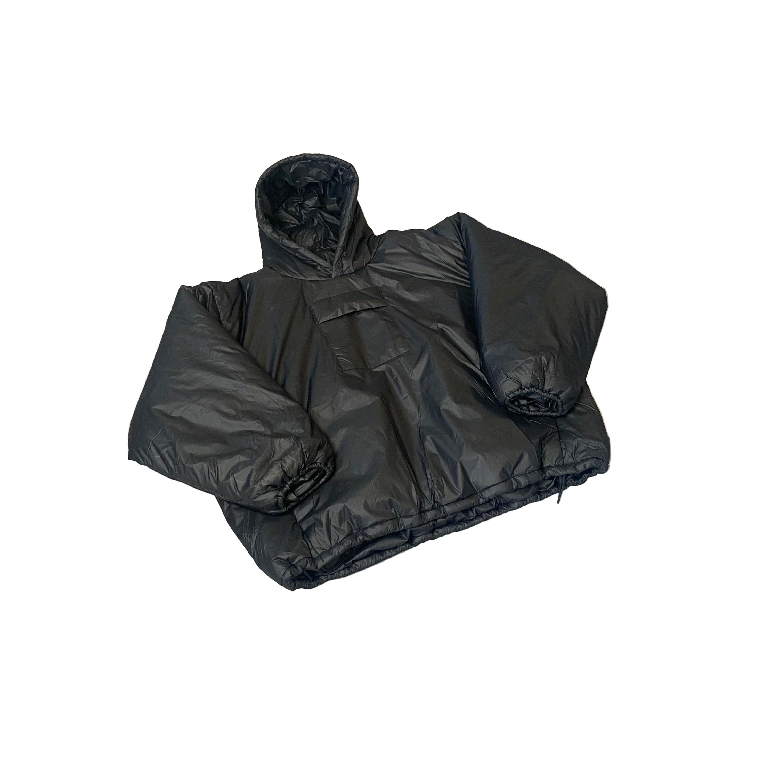 Black Yeezy x GAP Puffer Hoodie - S
