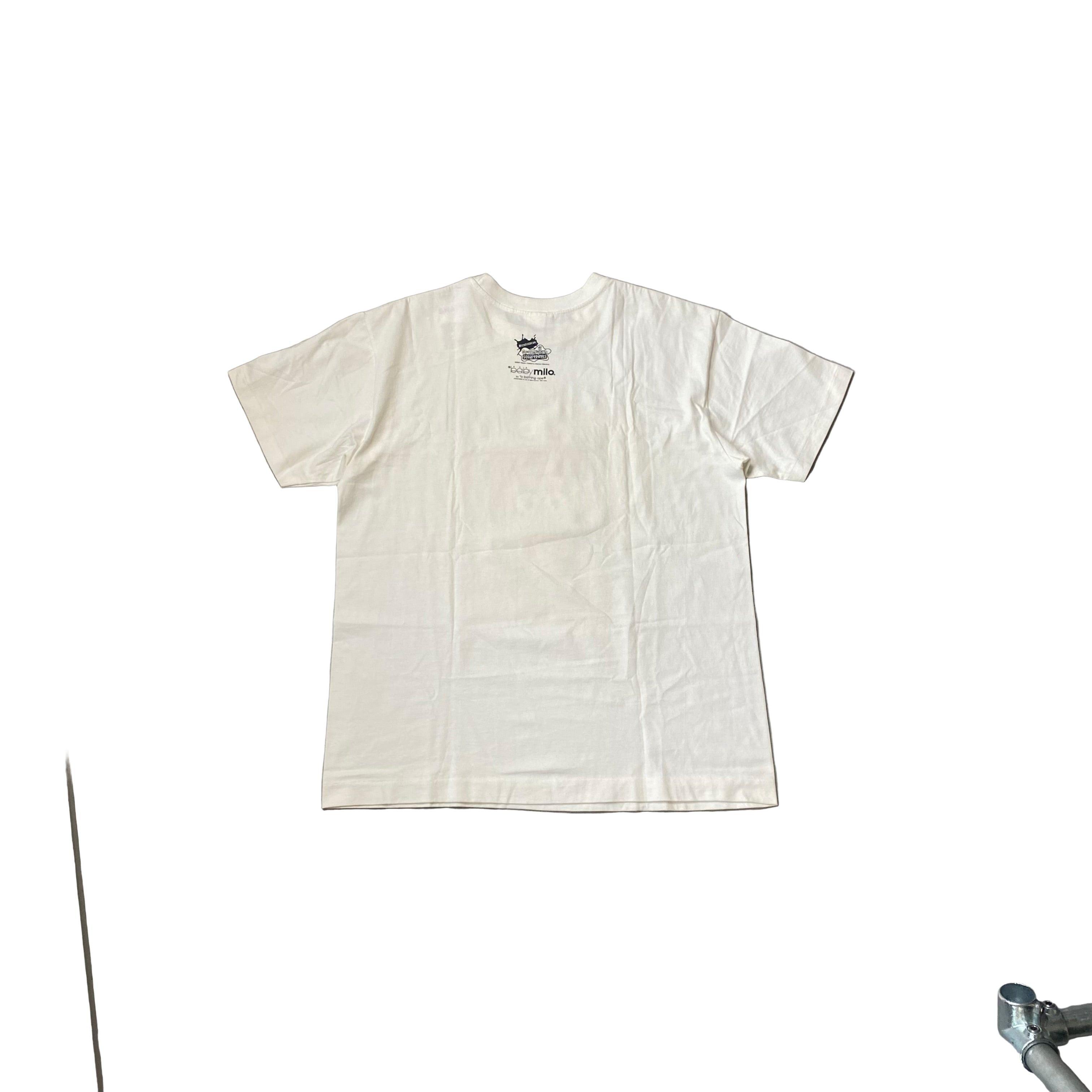 White A Bathing Ape (BAPE) x Spongebob Tee - L