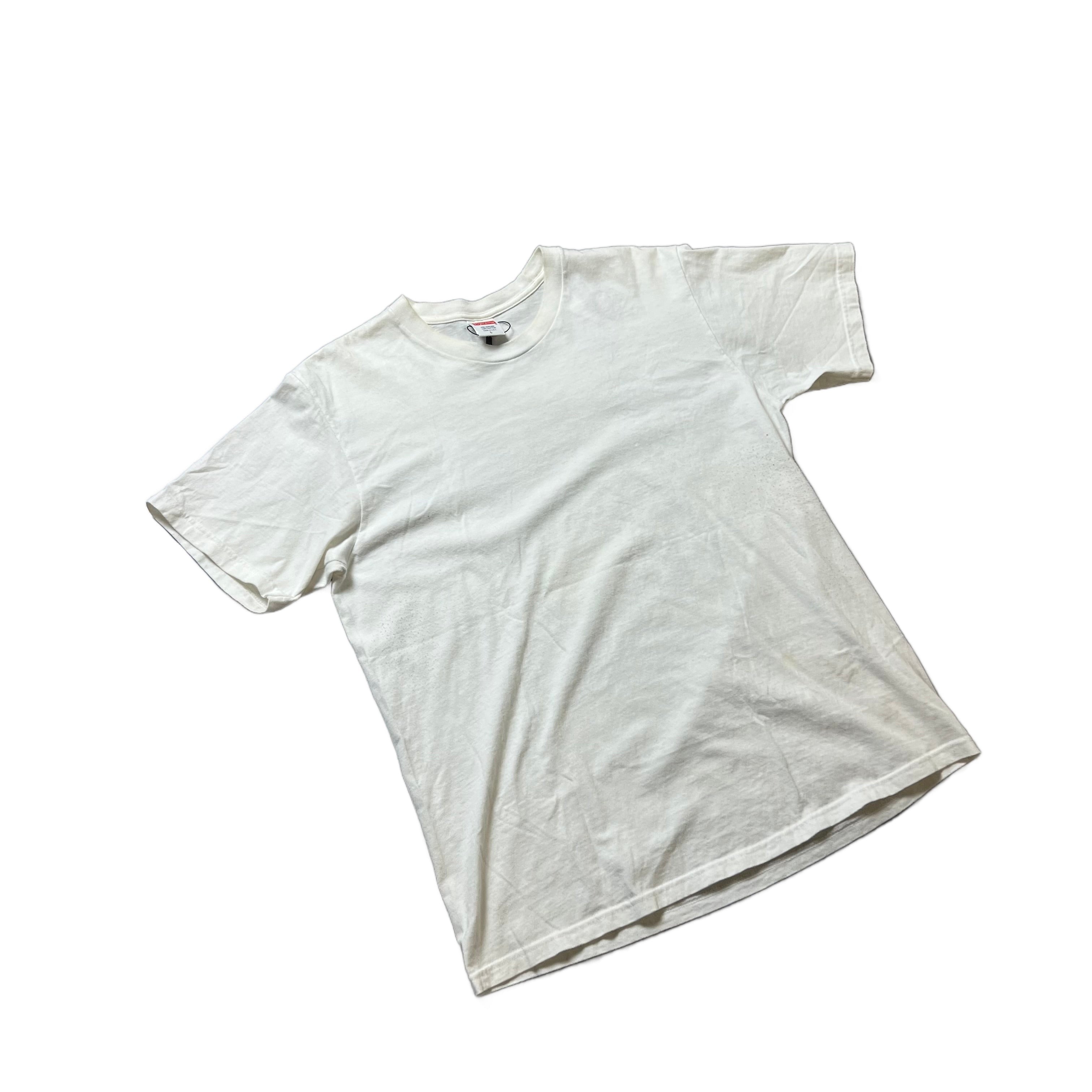 White Supreme Tee - L