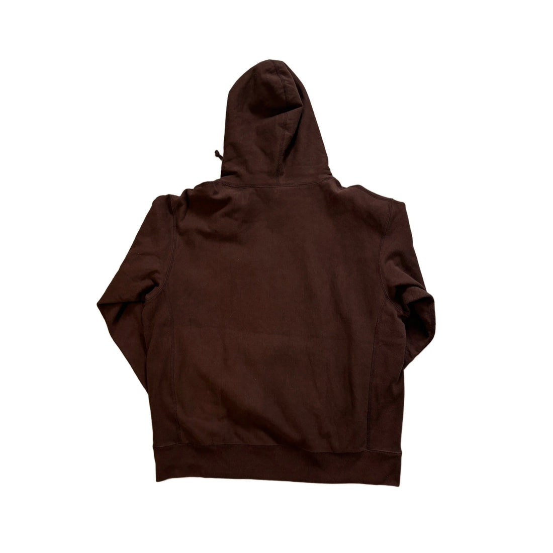 Brown Supreme Box Logo Hoodie - XL