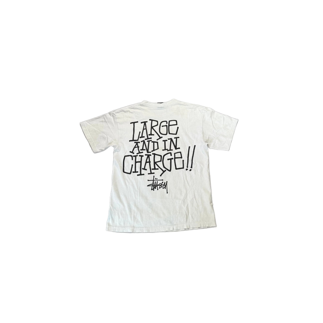 White Stussy Tee - M