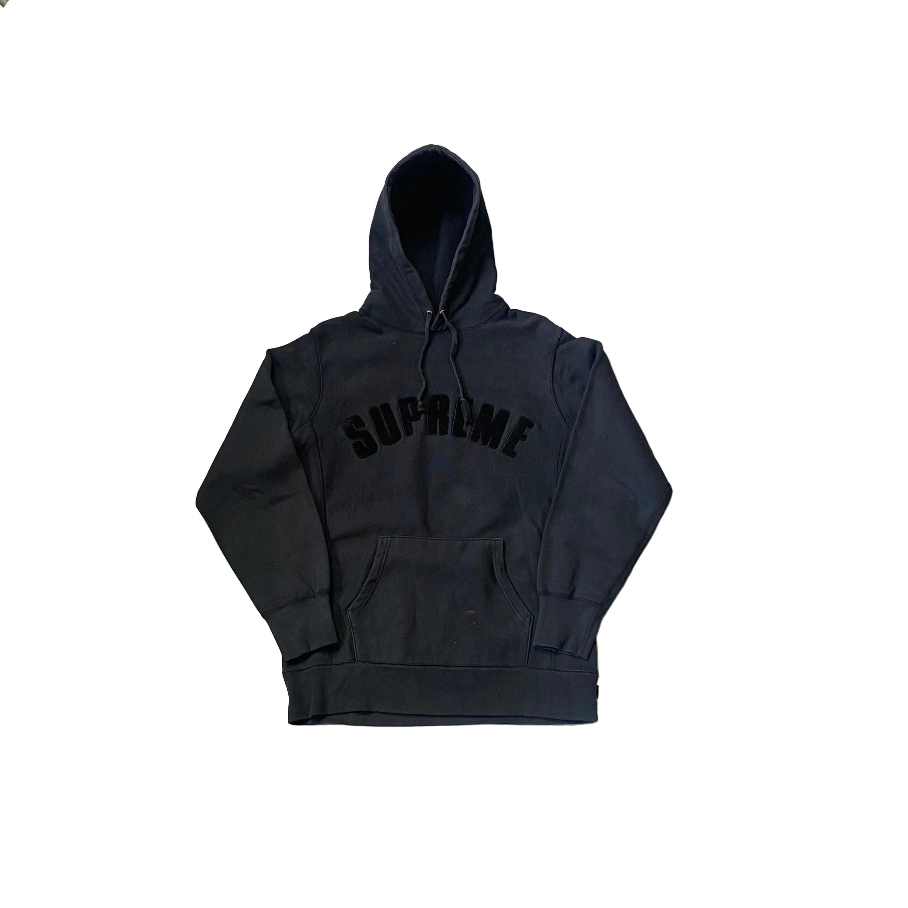 Black Supreme Hoodie - XL