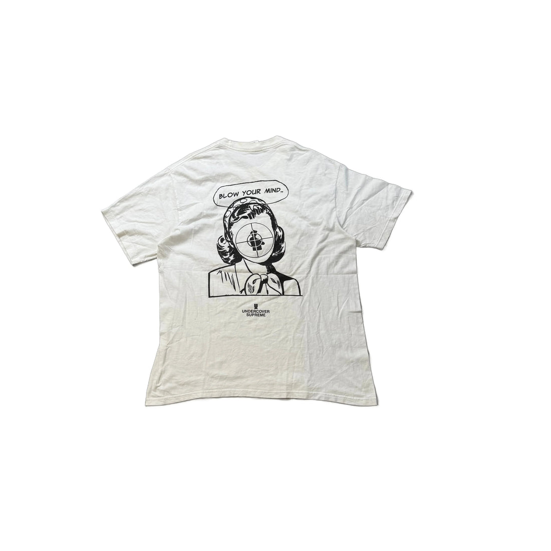 White Supreme Tee - L
