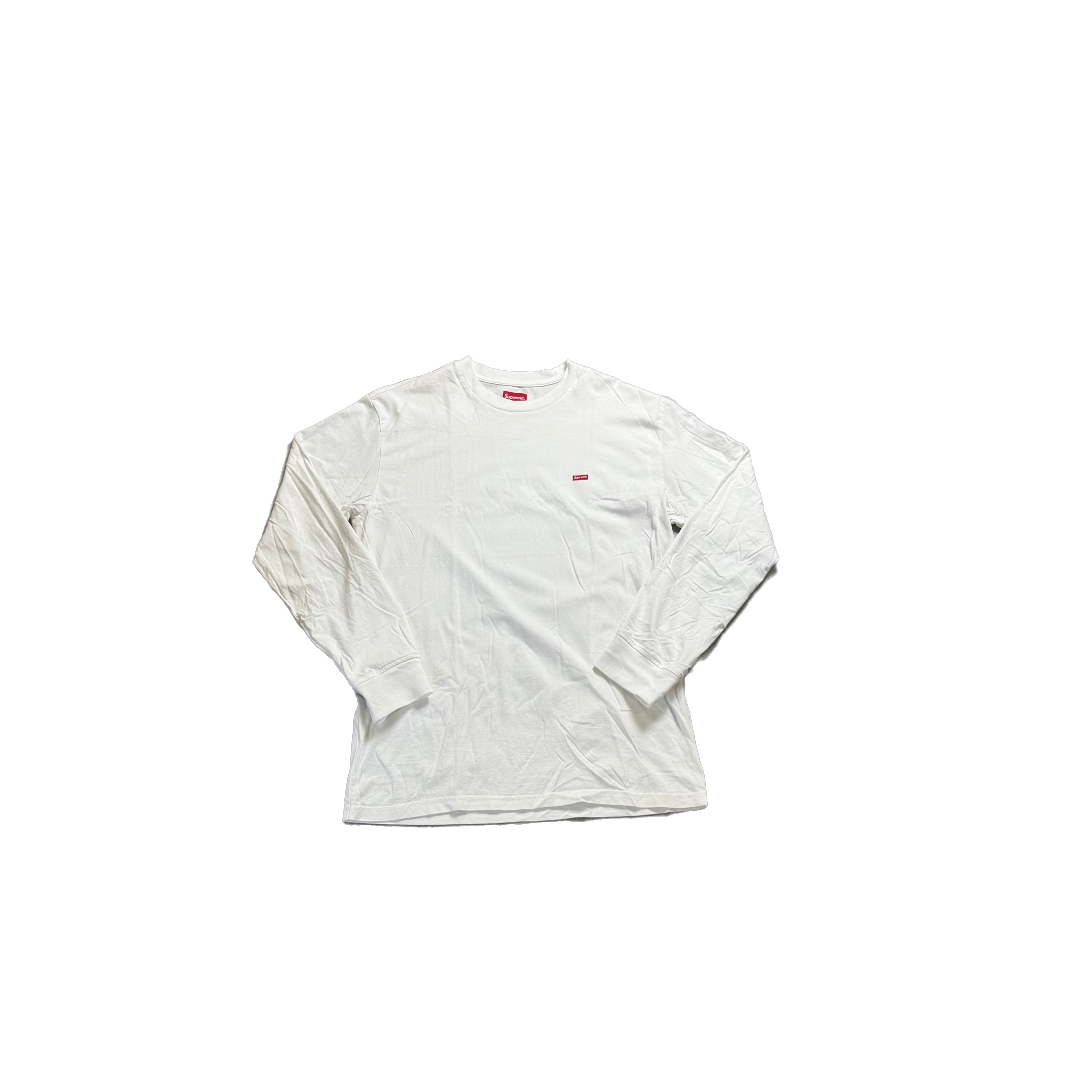 Brand New White Supreme Long Sleeve Tee - XL