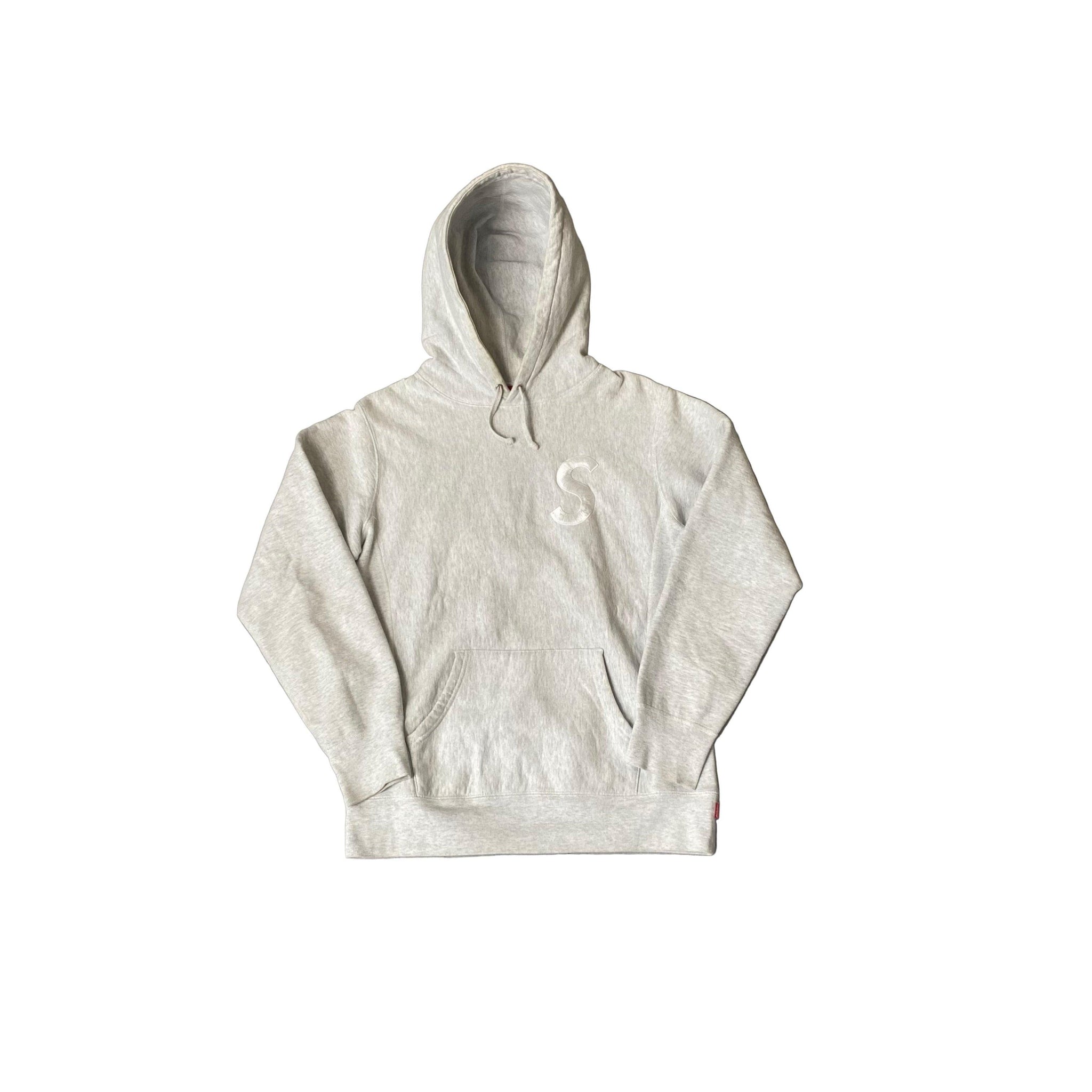 Grey Supreme Hoodie - M