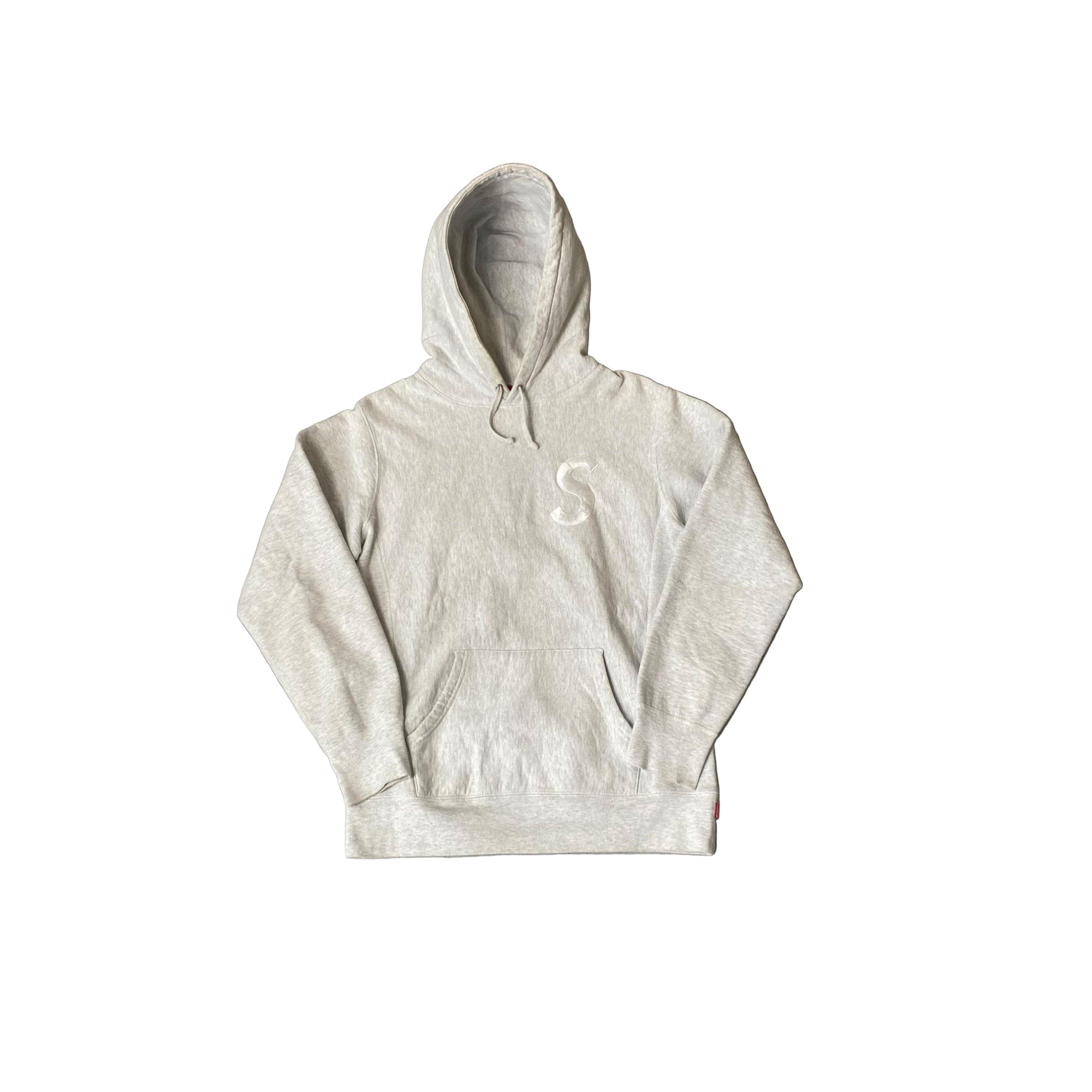 Grey Supreme Hoodie - M