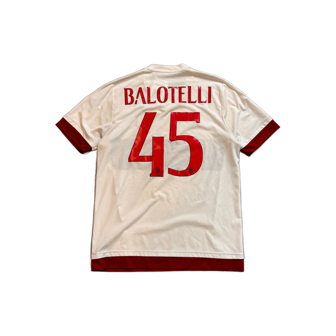 2015 - 16 AC Milan Away 'Balotelli' Shirt - L