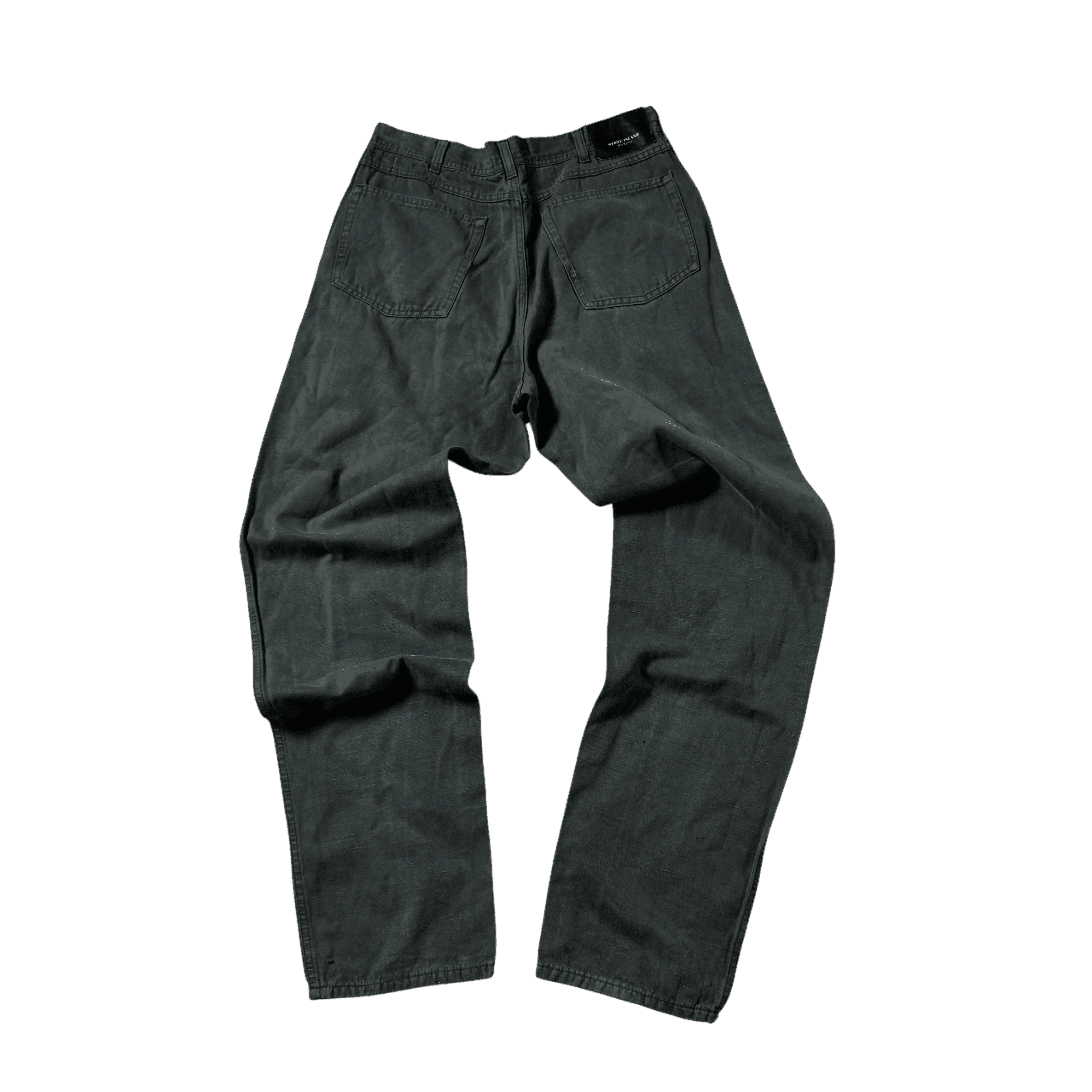 Vintage Black Stone Island Marina Jeans - 50