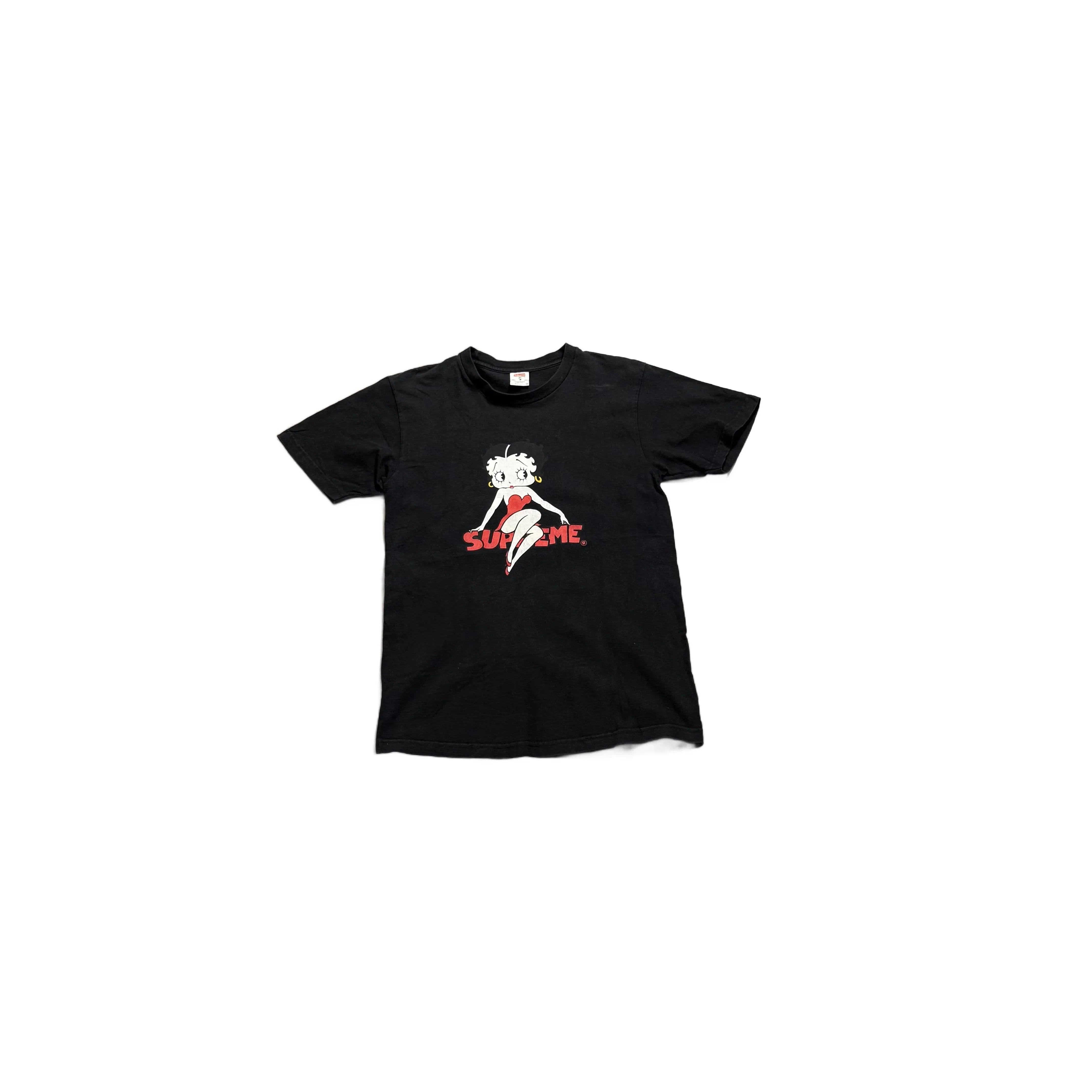 Black Supreme Betty Boop Tee - M