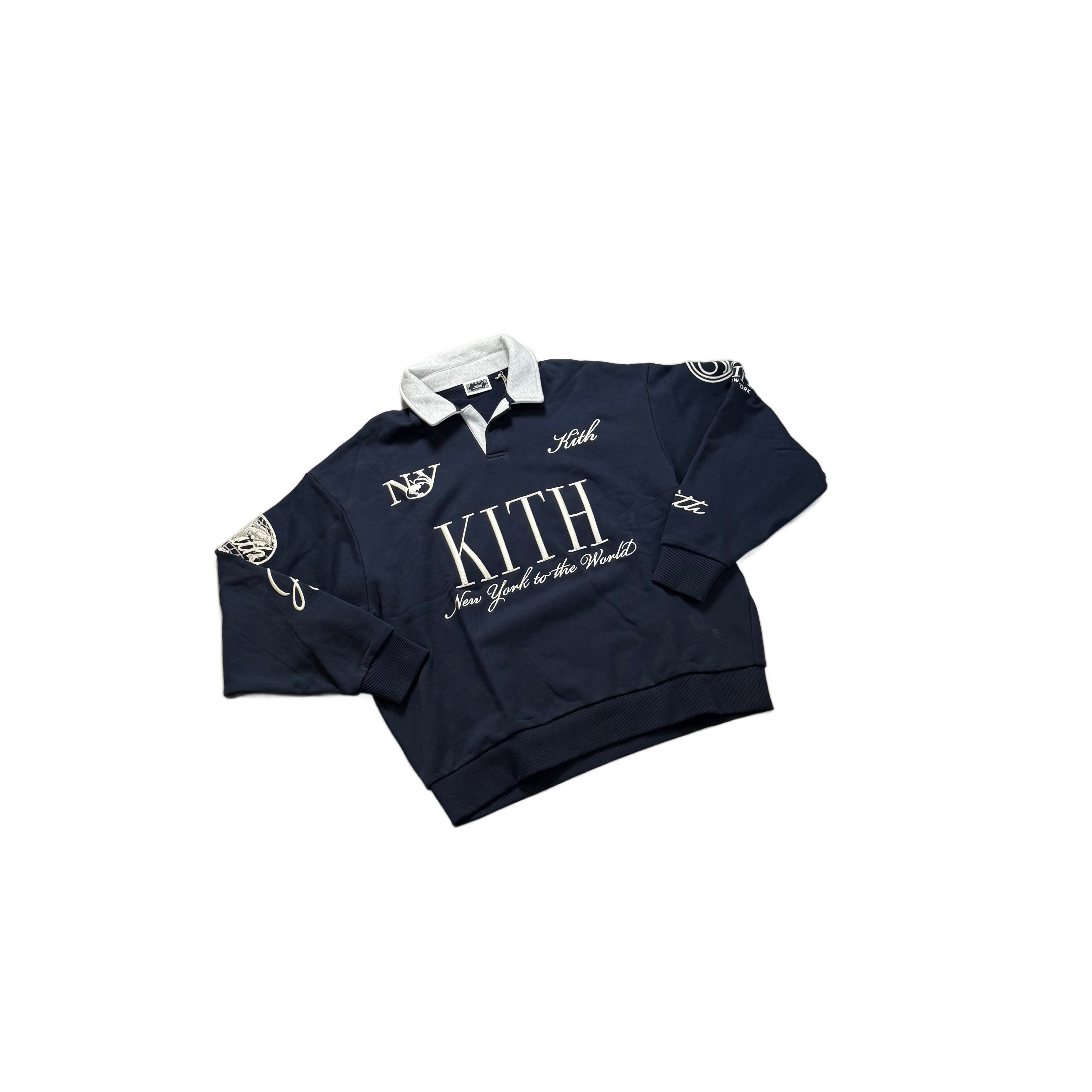 BNWT Navy Blue Kith Sweatshirt - L