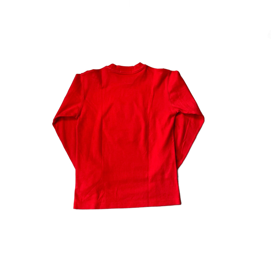 Vintage Red Burberry Long Sleeve Tee - S