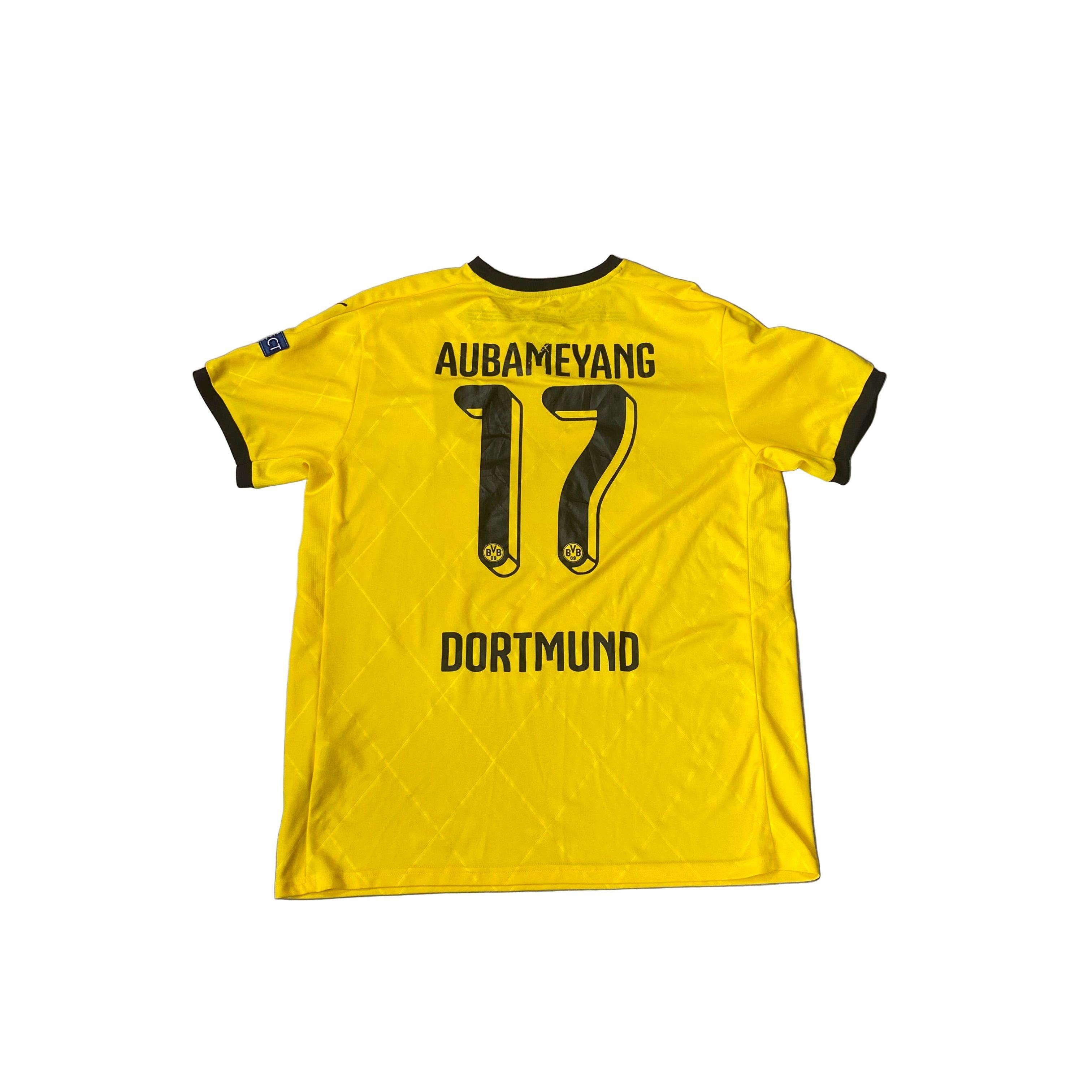 2015 - 16 Borussia Dortmund Home ‘Aubameyang’ Shirt - XL