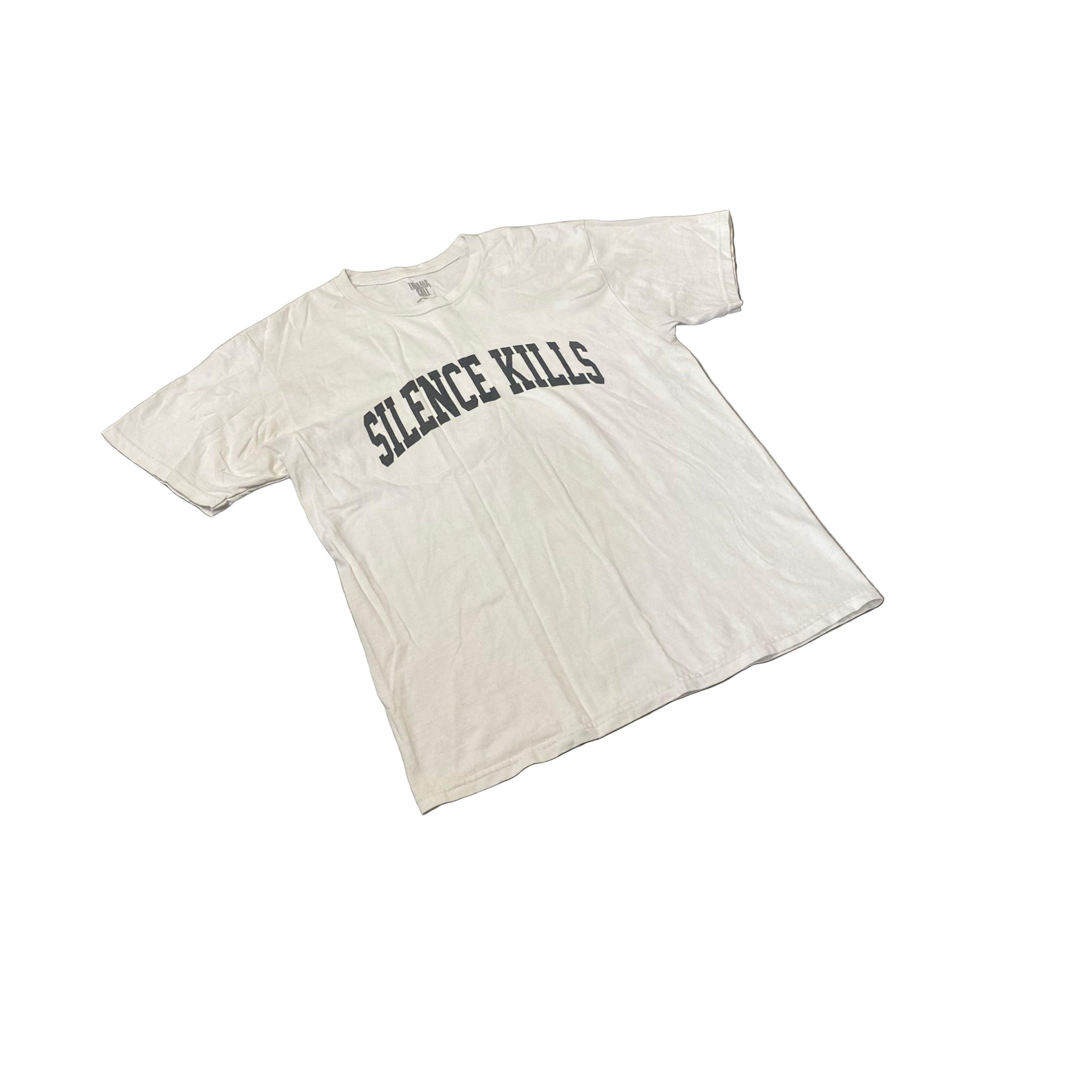 White Drama Call Tee - L
