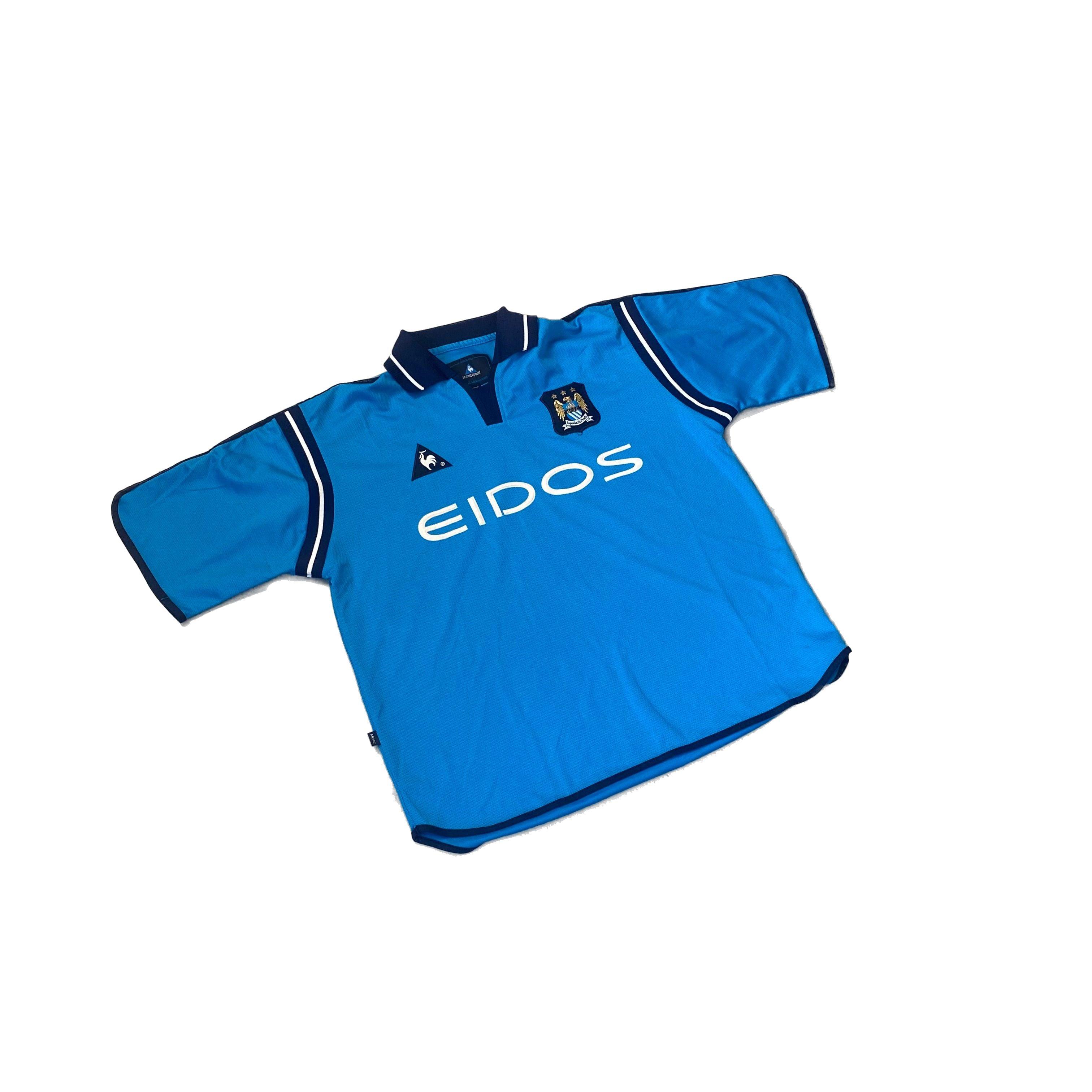 2001 - 02 Manchester City Home Shirt - XL