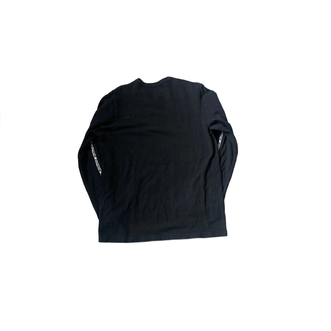 Black Supreme Long Sleeve Tee - M
