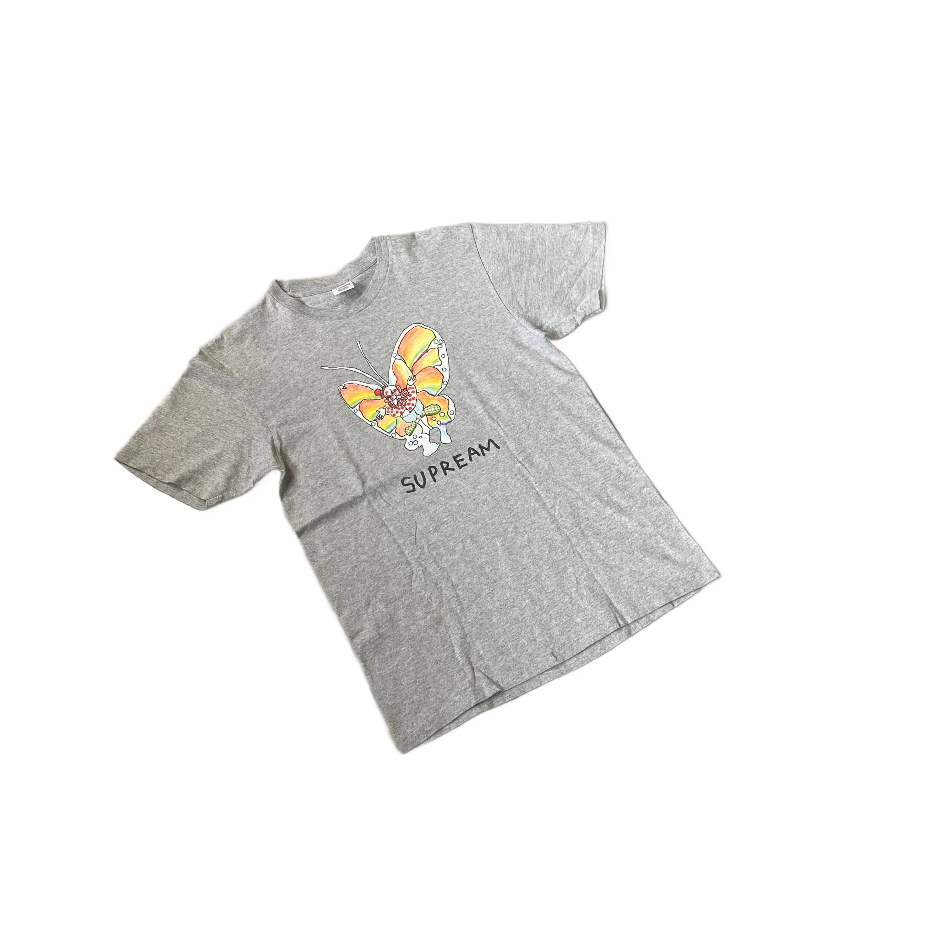 Grey Supreme Tee - M