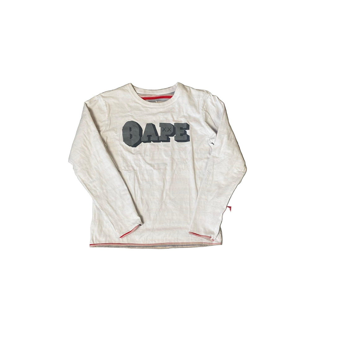 A Bathing Ape (BAPE) x KAWS Long Sleeve Reversible Tee - S