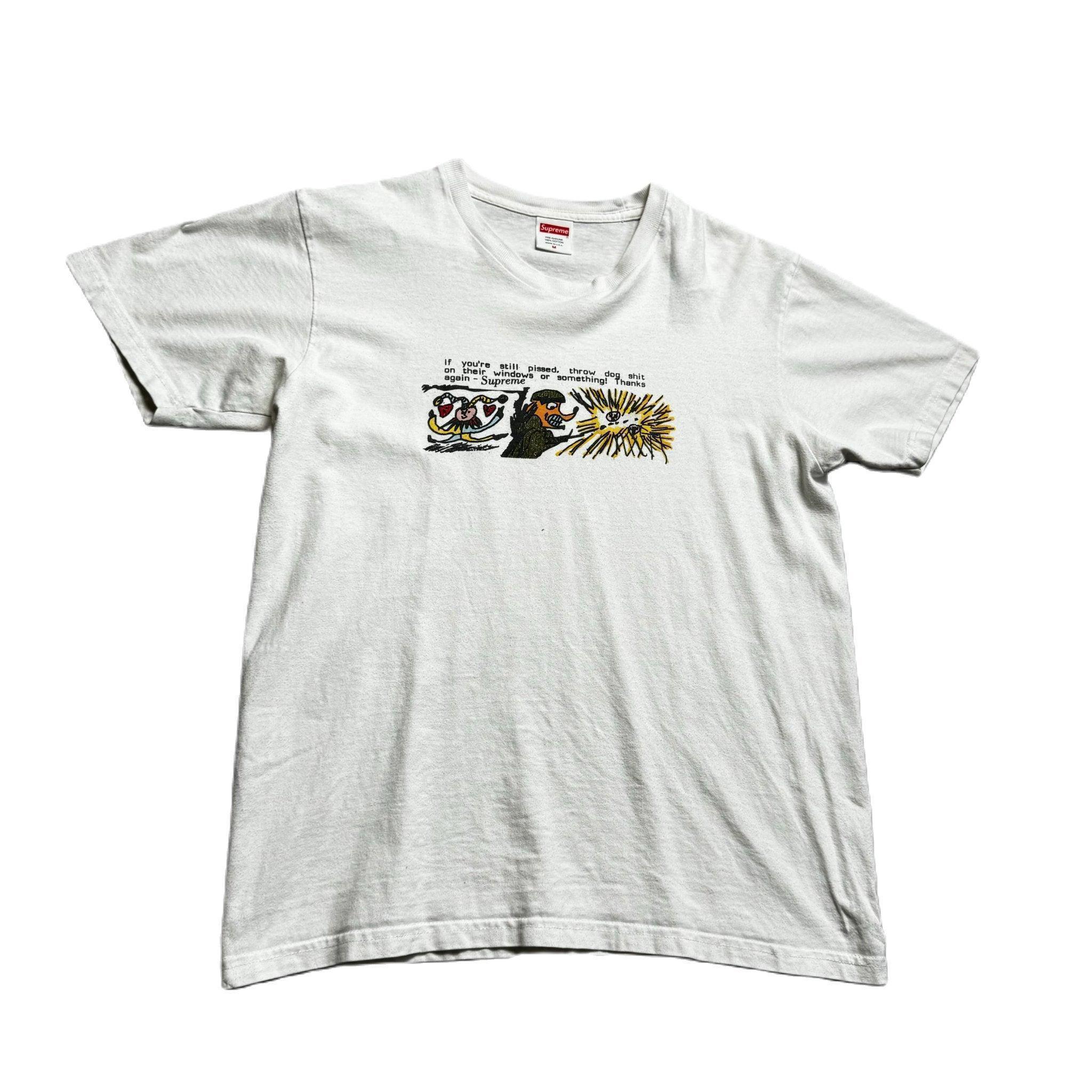 White Supreme Tee - M