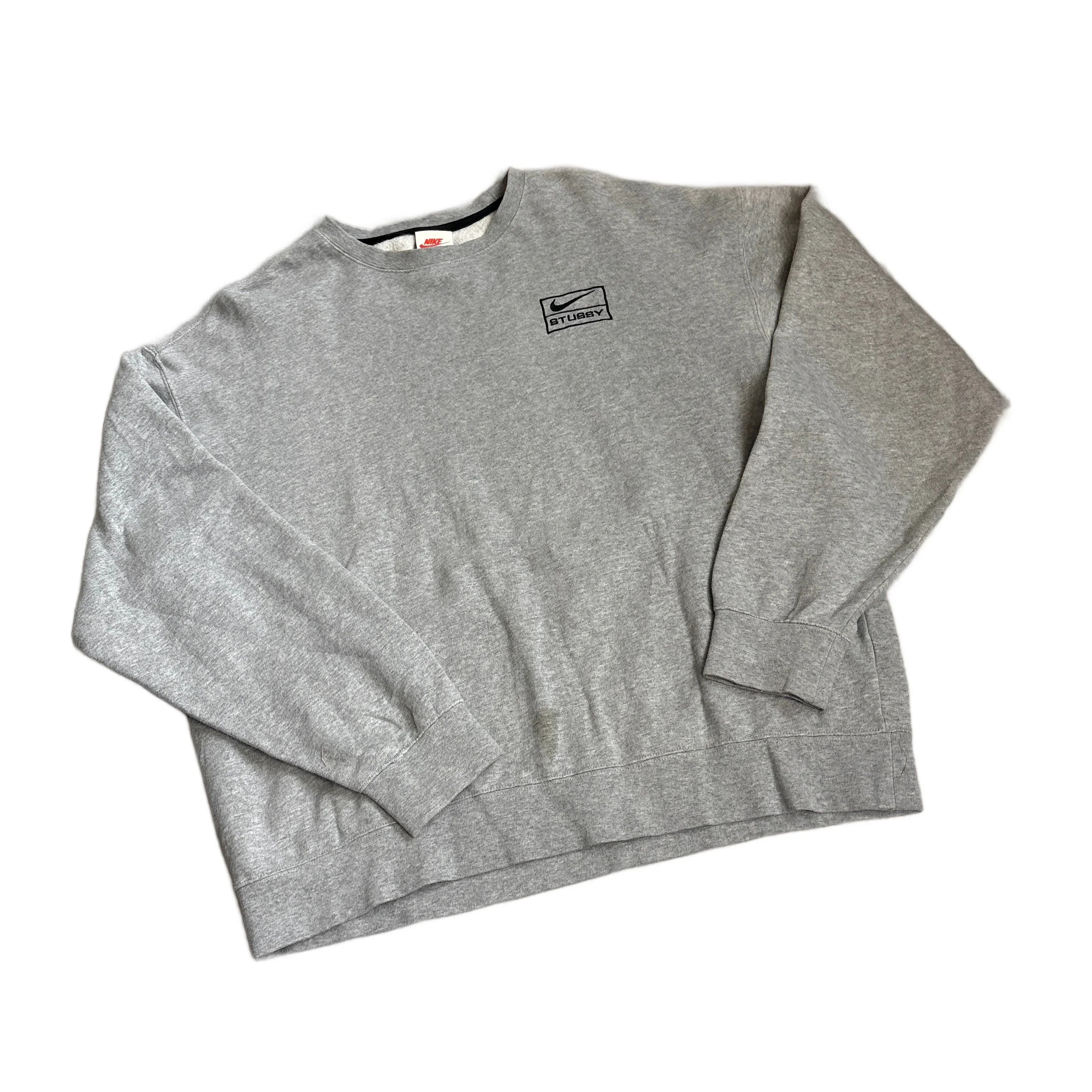 Grey Nike x Stussy Sweatshirt - XL