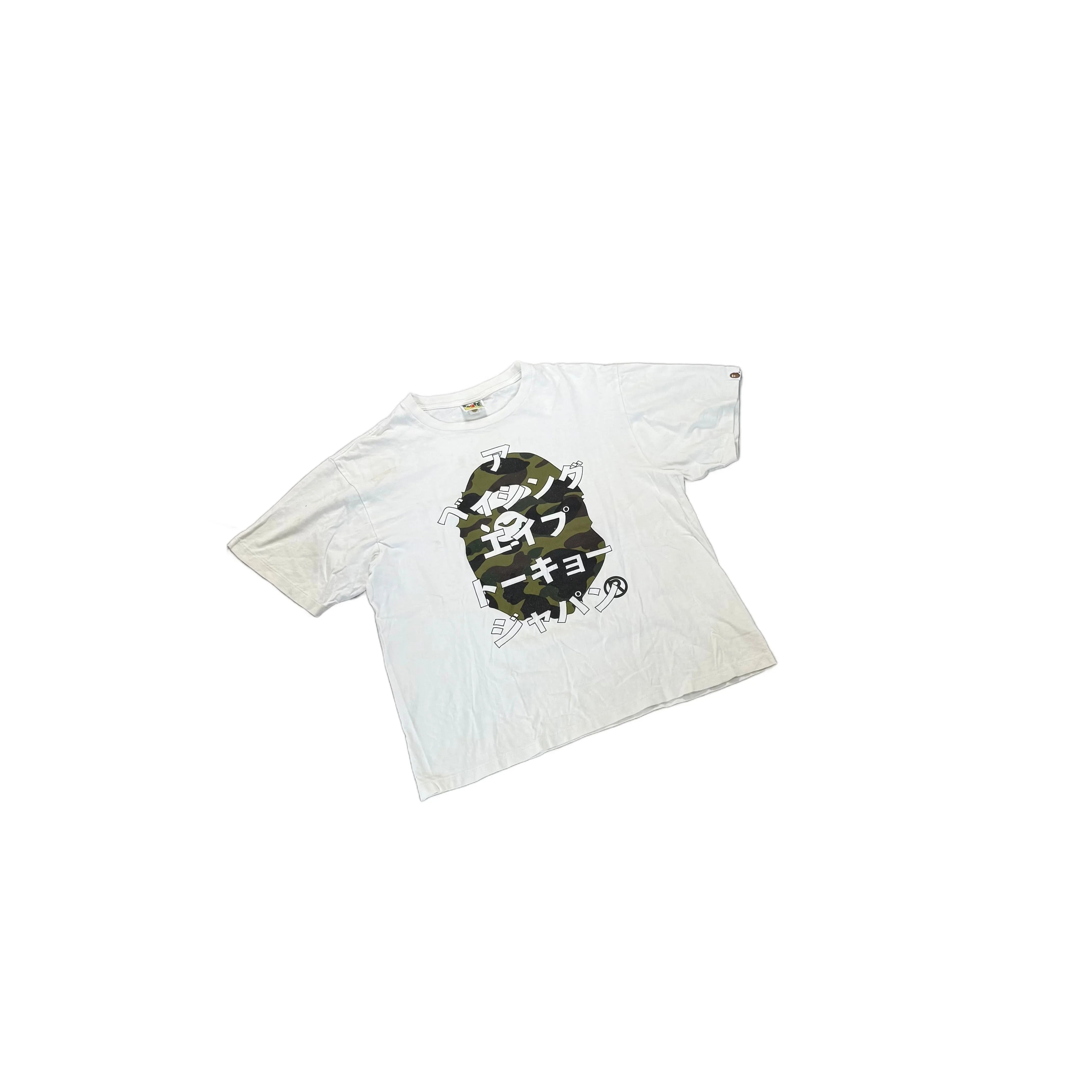 White A Bathing Ape (BAPE) Tee - XL