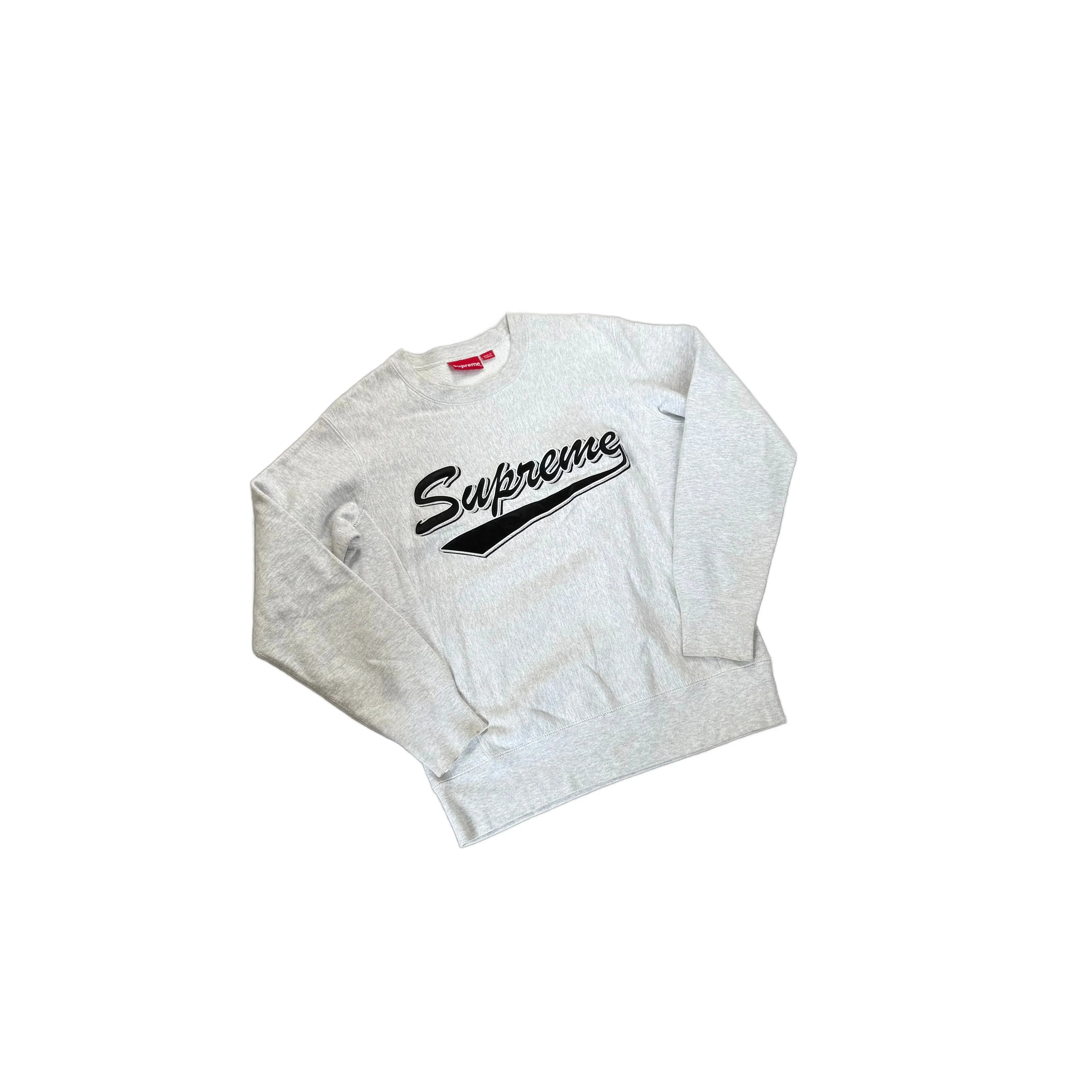 Grey Supreme Sweatshirt - S