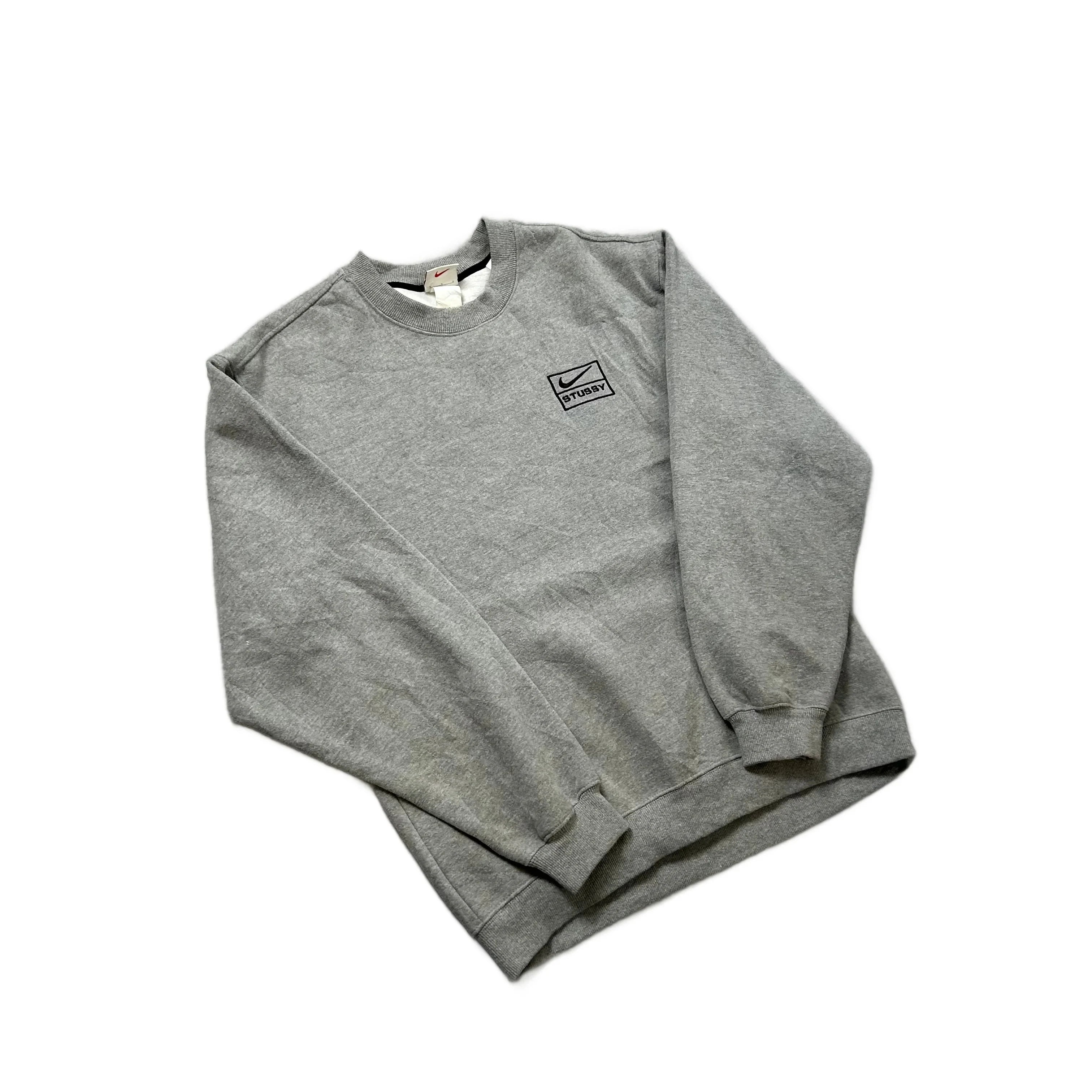 Grey Nike x Stussy Sweatshirt - S