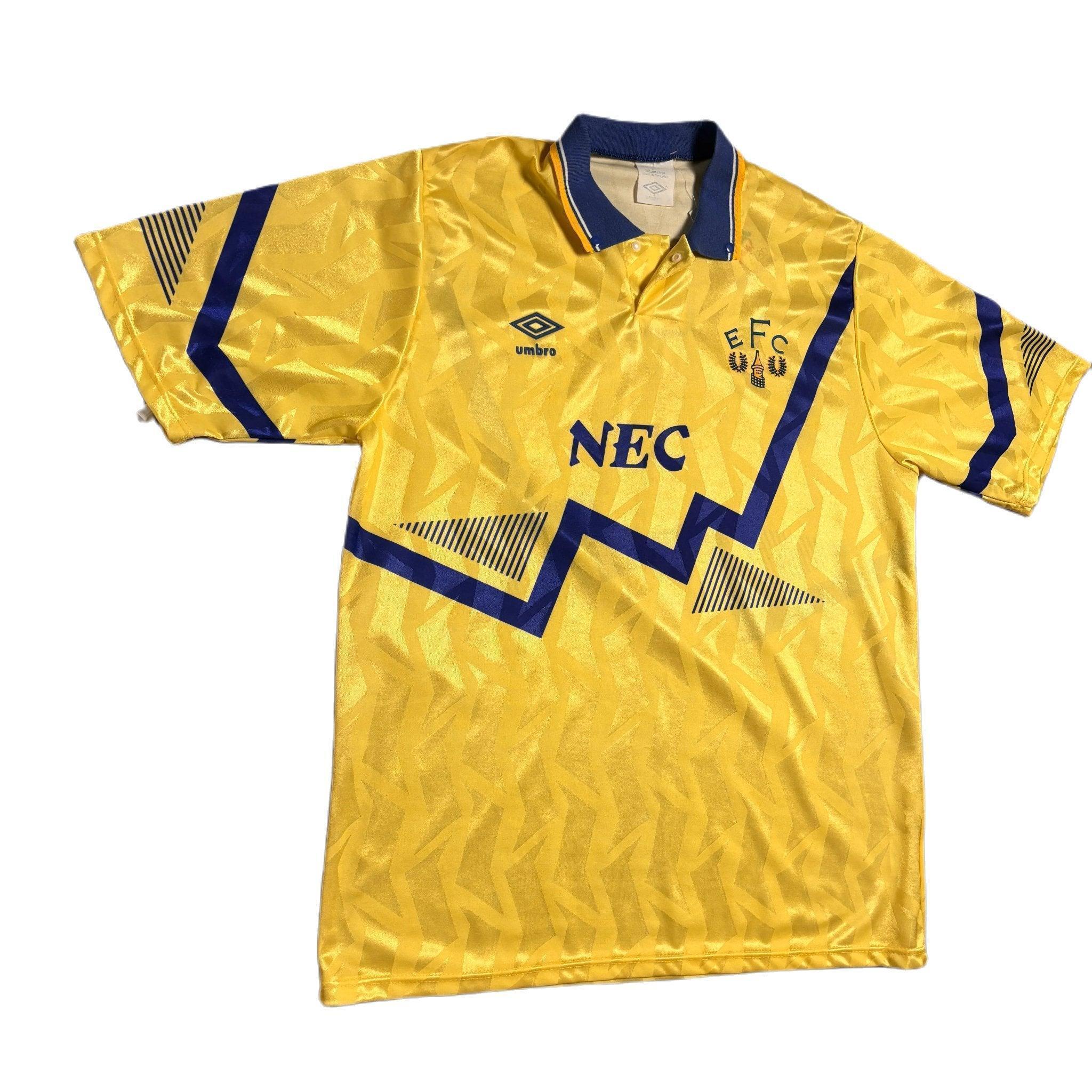 1990 - 92 Everton Away Shirt - XL
