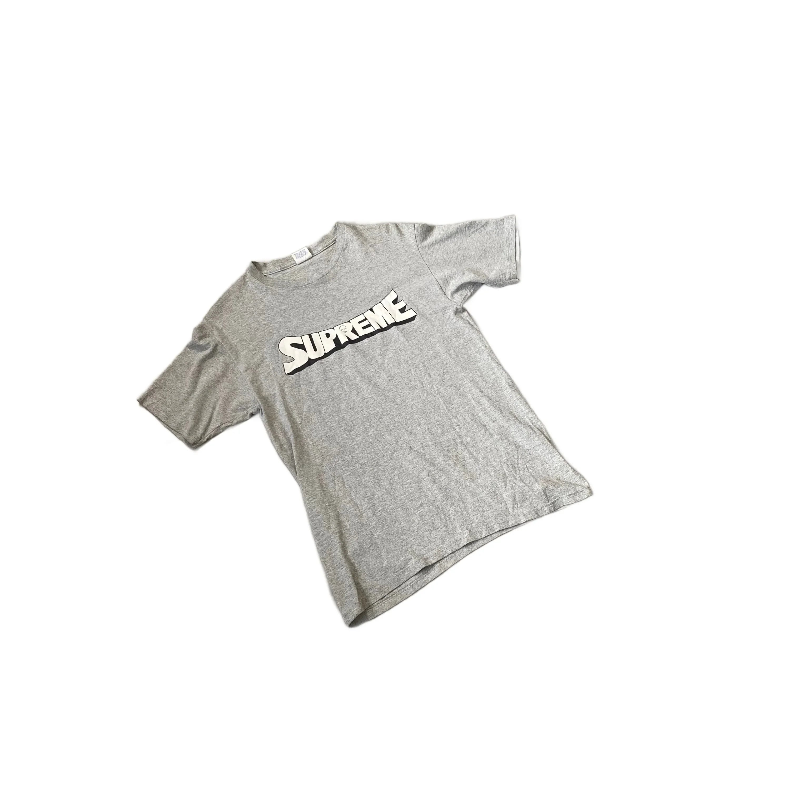 Grey Supreme Tee - M