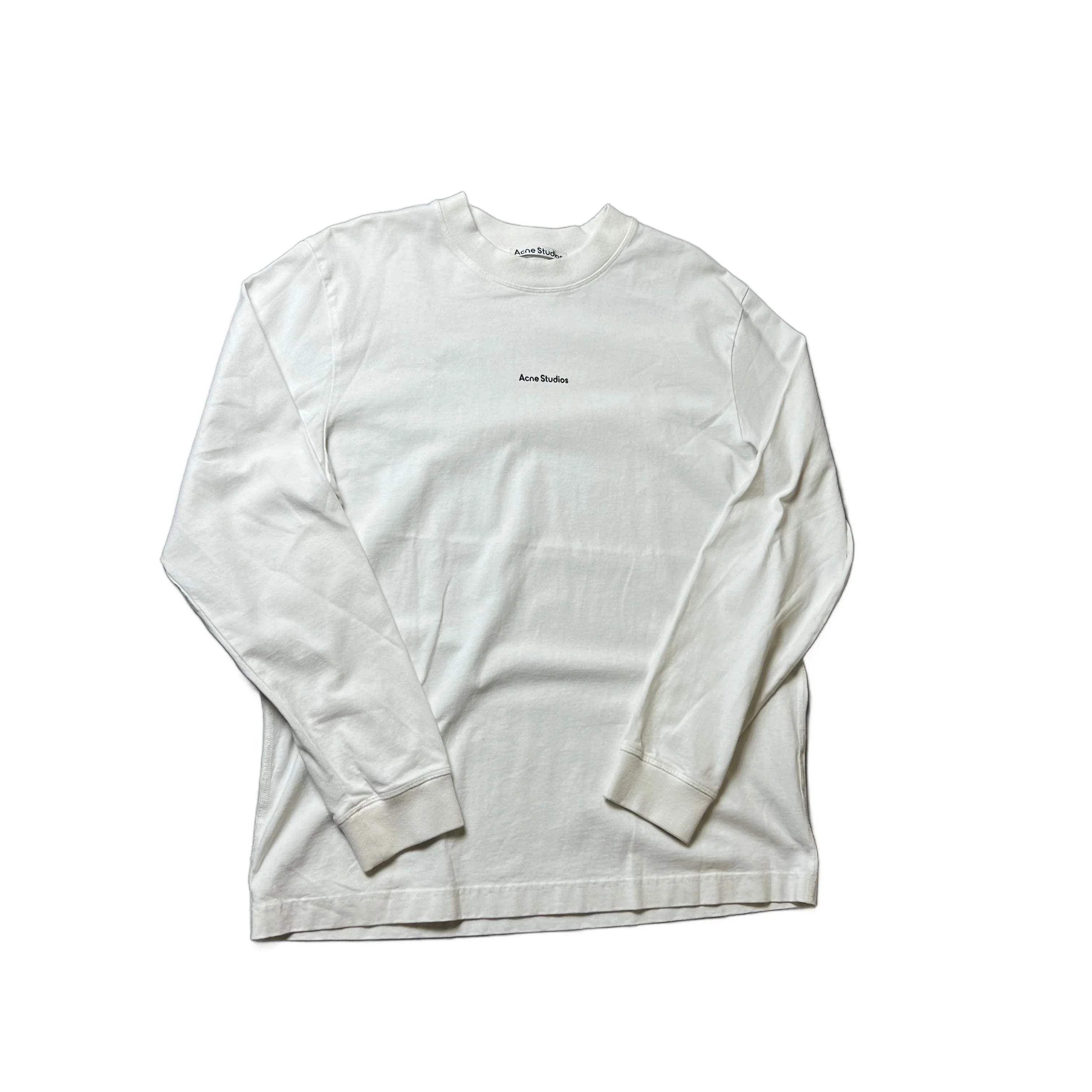 White Acne Studios Long Sleeve Tee - S