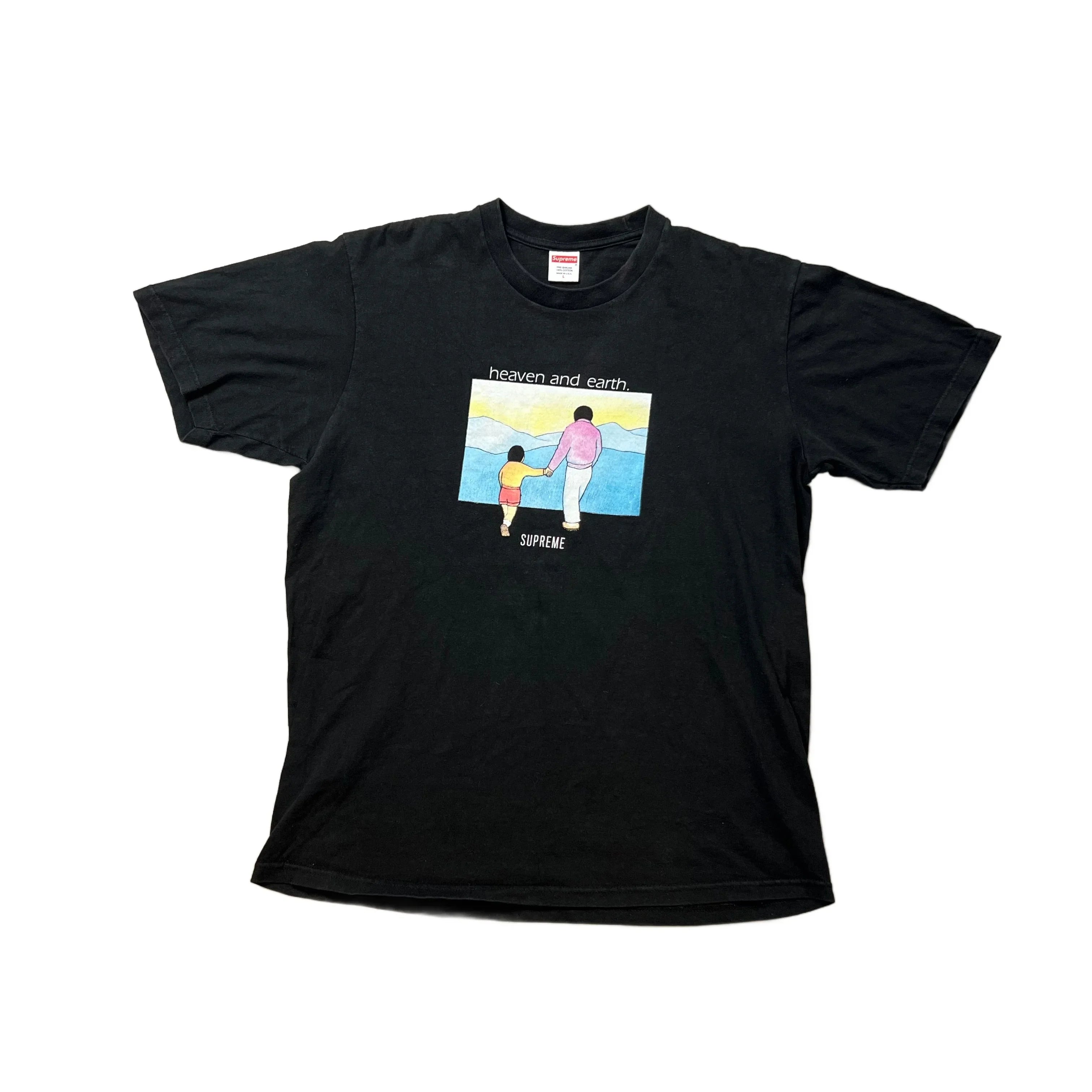 Black Supreme Tee - L