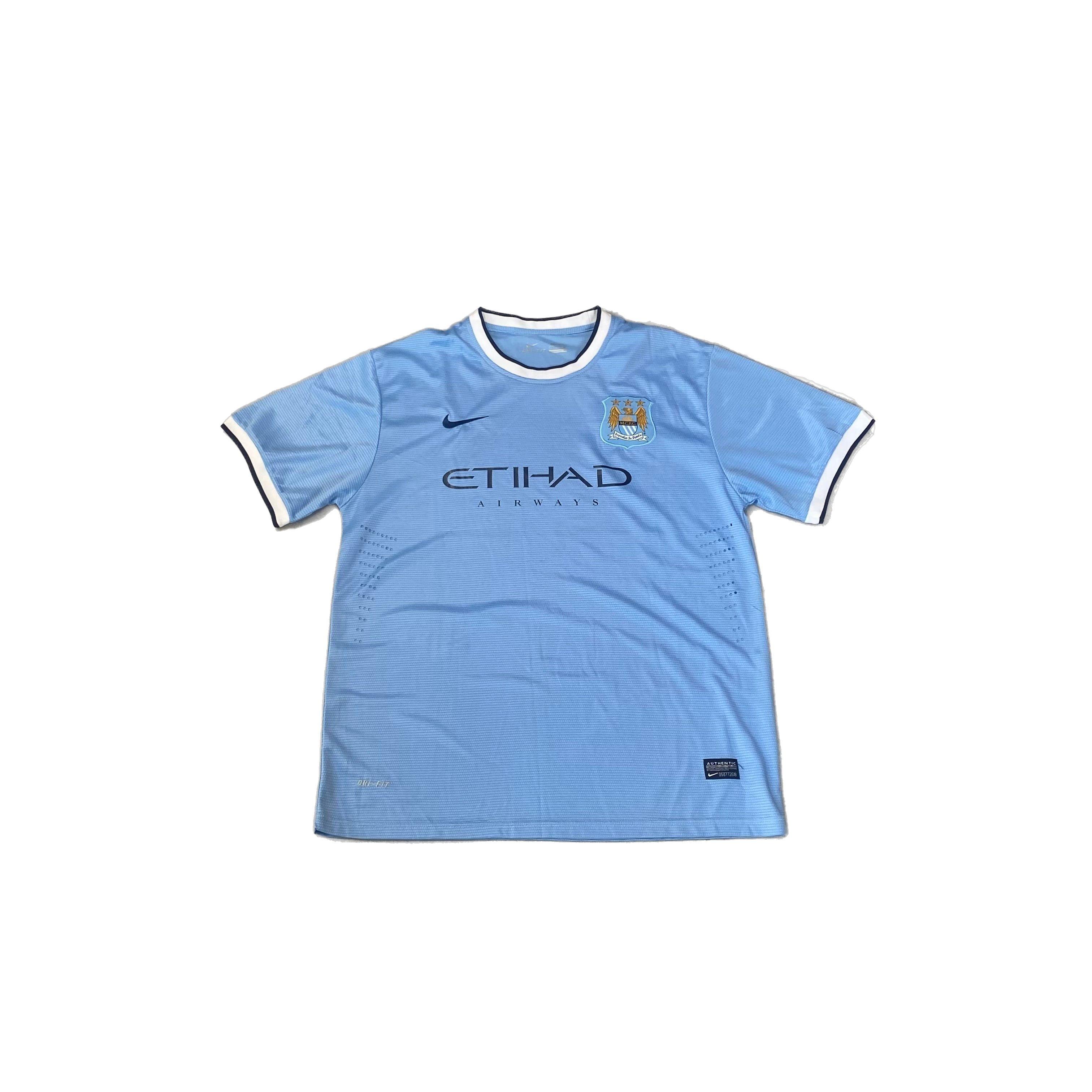 2013 - 14 Manchester City Home Shirt - XL