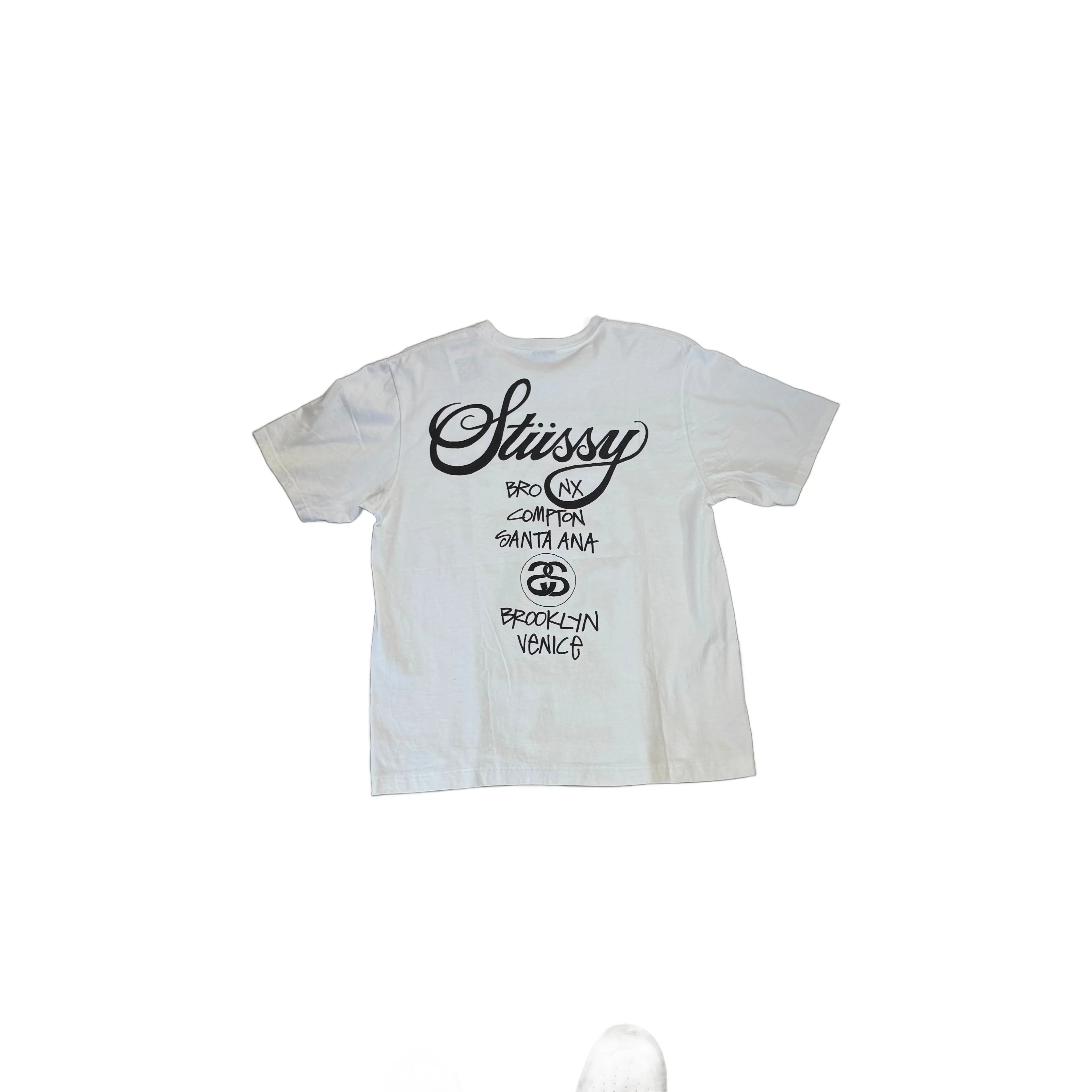 White Stussy x Dover Street Market (DSM) Tee - M