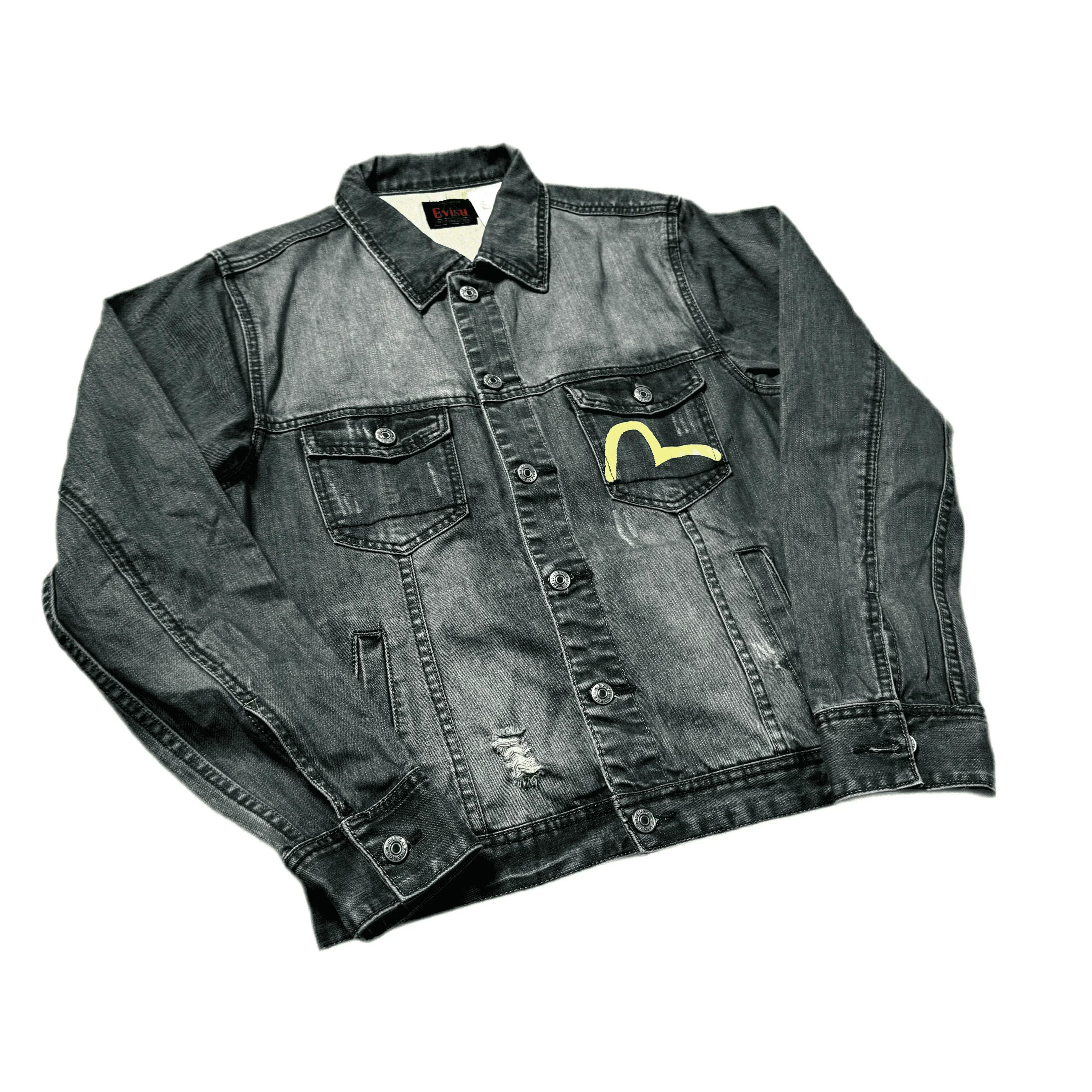 Evisu Denim Jacket - XXL (Recommended Size - L)