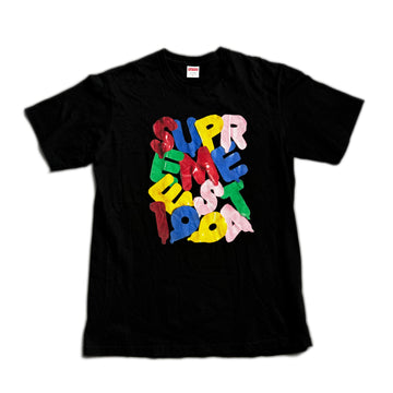 Black Supreme Tee - M