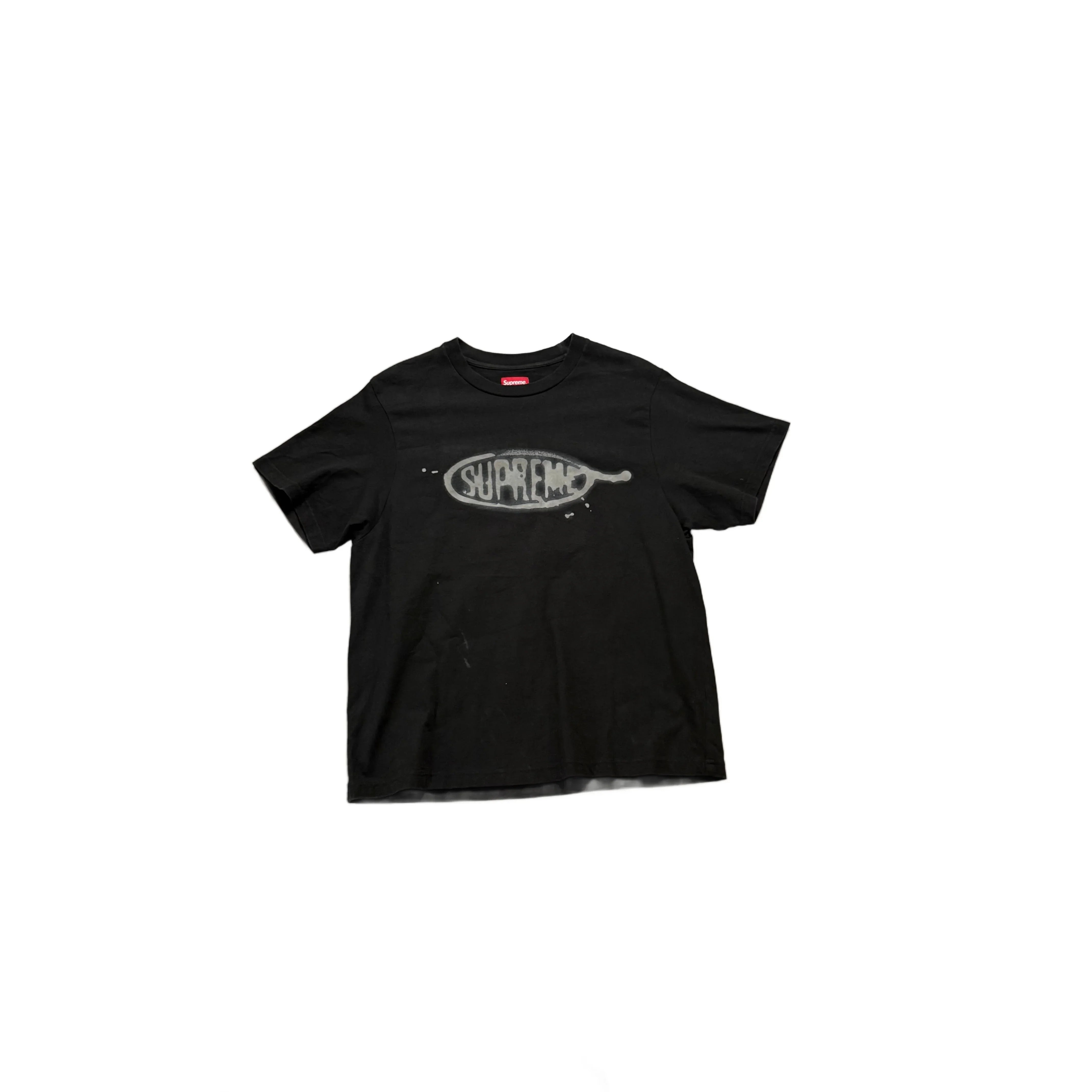 Black Supreme Tee - L