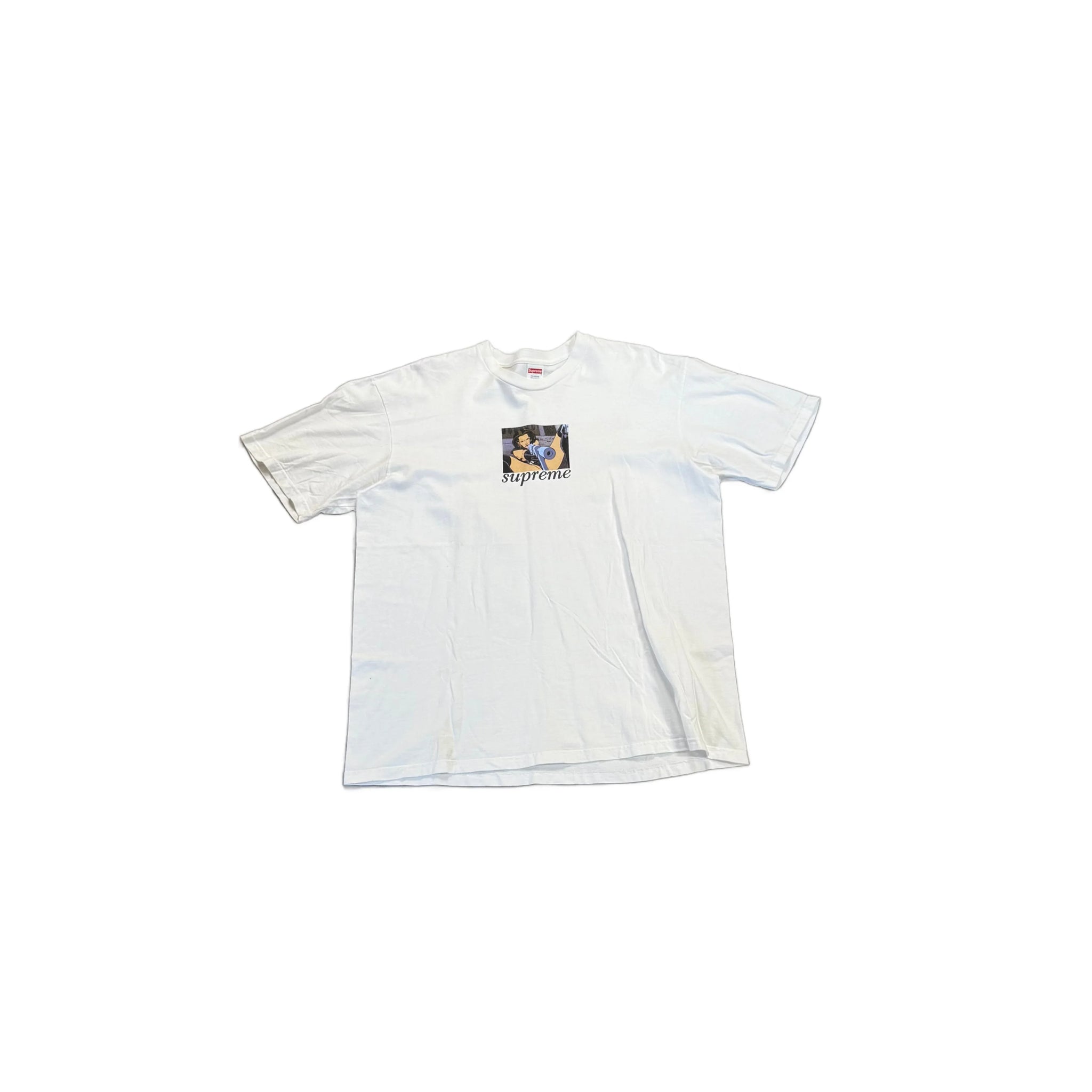 White Supreme Tee - XL