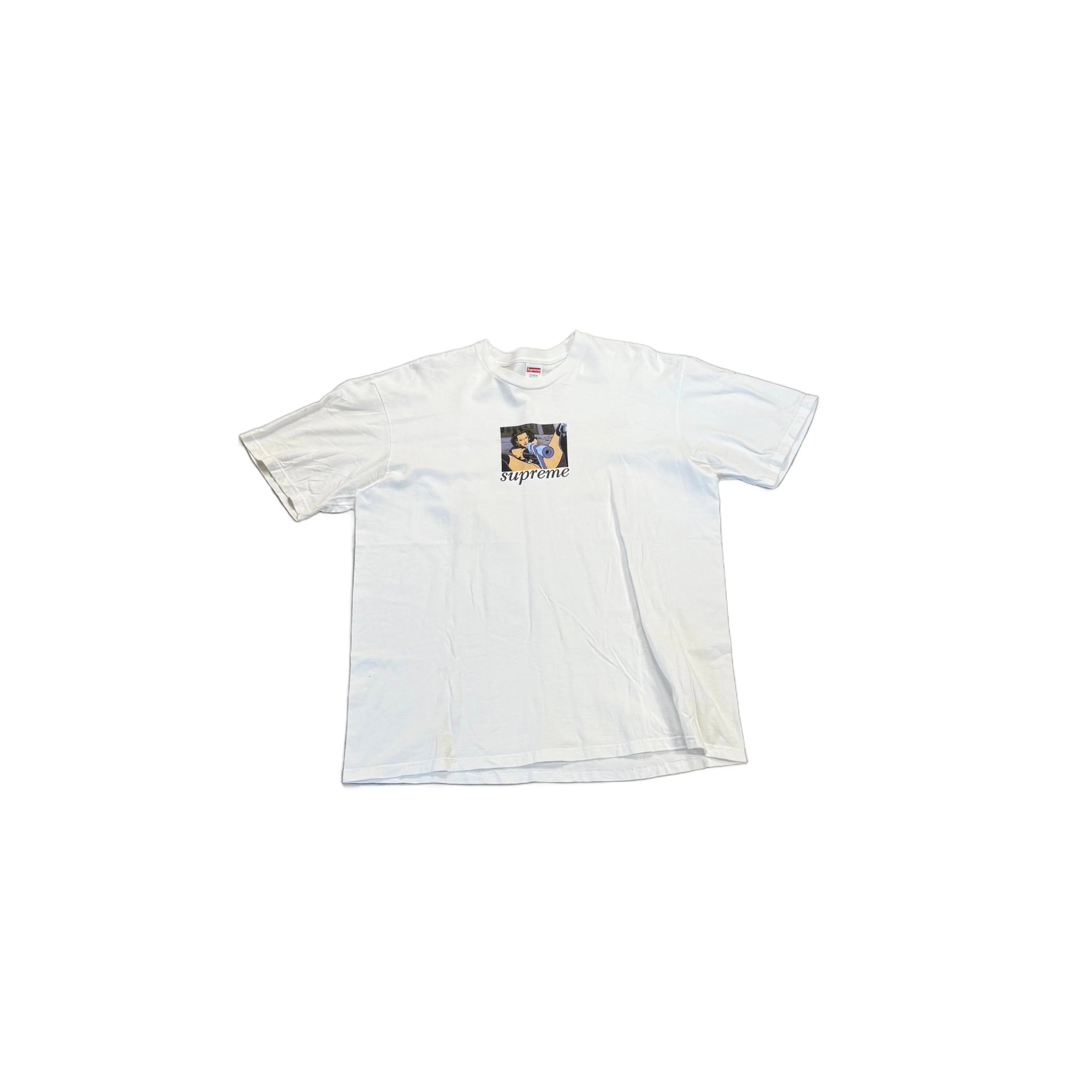 White Supreme Tee - XL