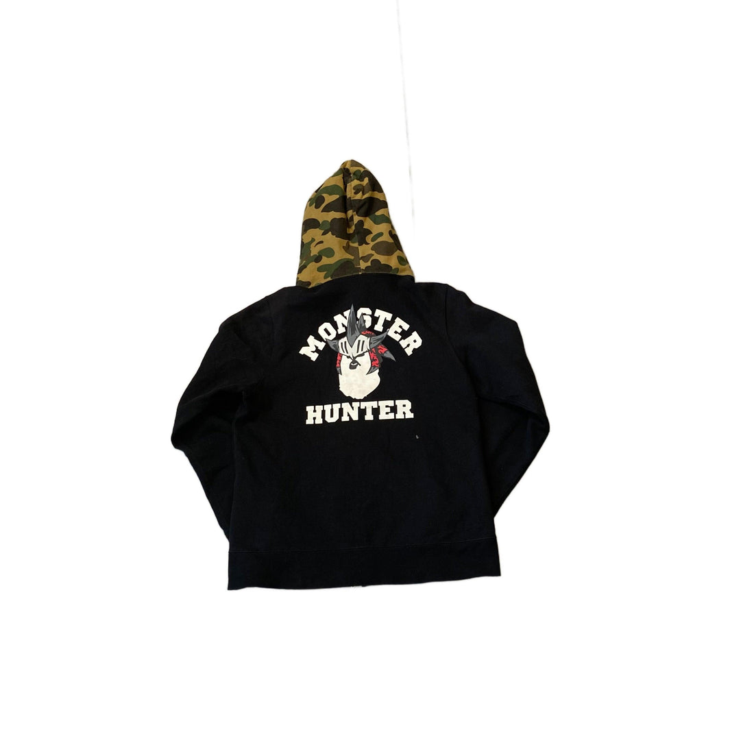 Black A Bathing Ape (BAPE) x Monster Hunters Hoodie M